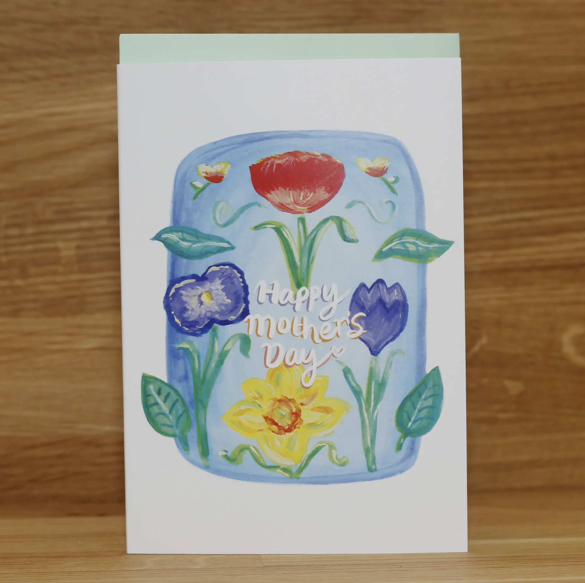 Spring Flowers Mother's Day Greeting Card
