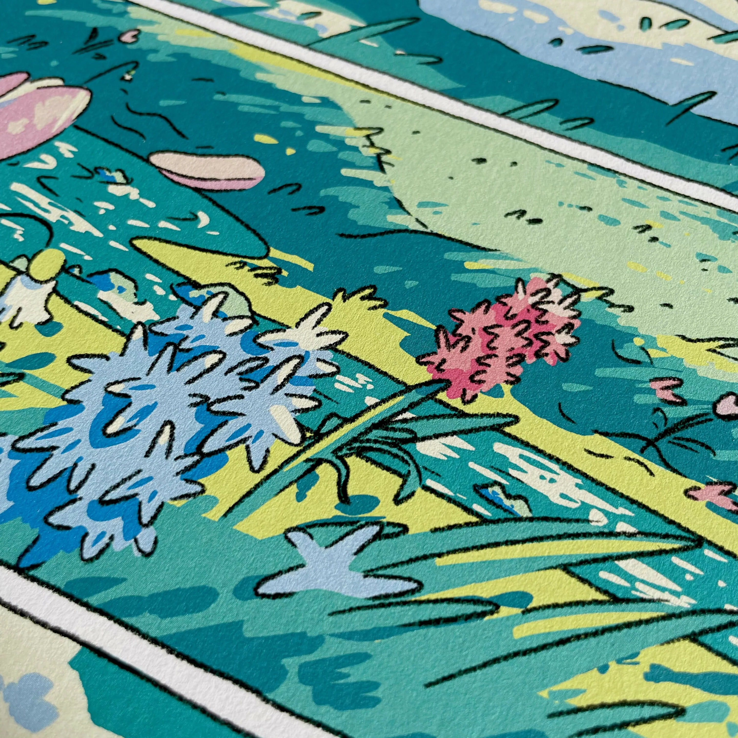 Spring is Springing A4 Print - Image 3