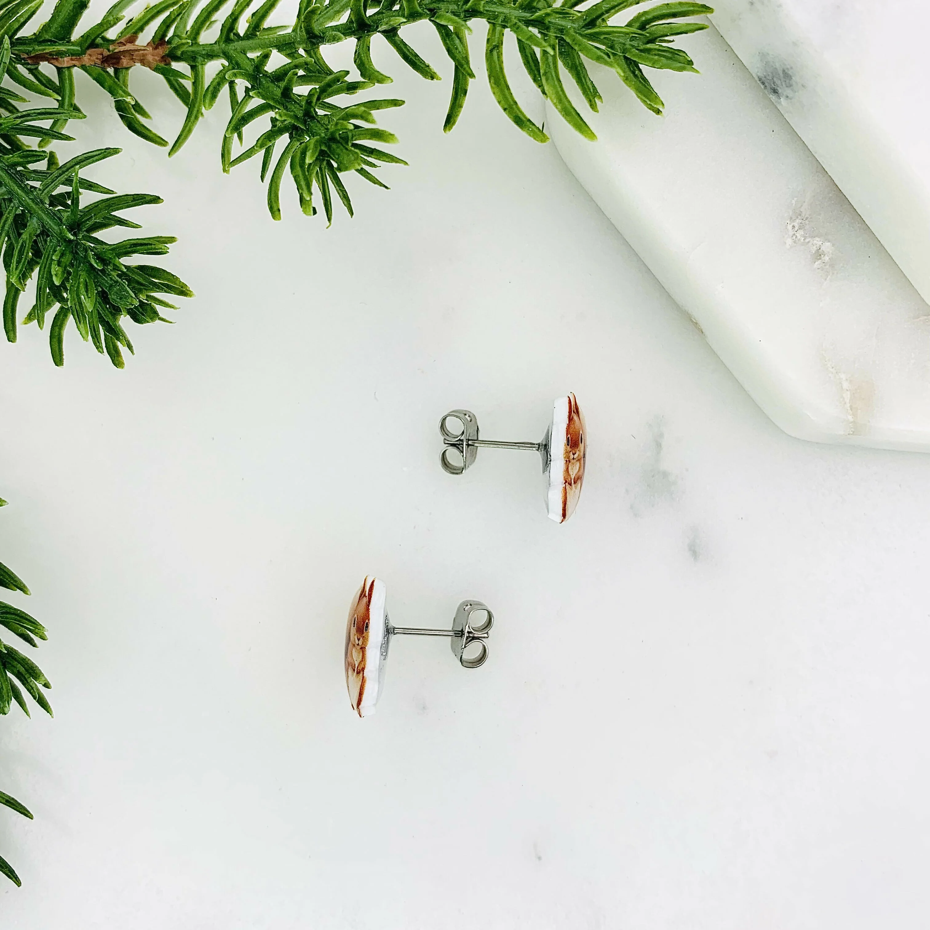 Squirrel Stud Earrings - Image 4