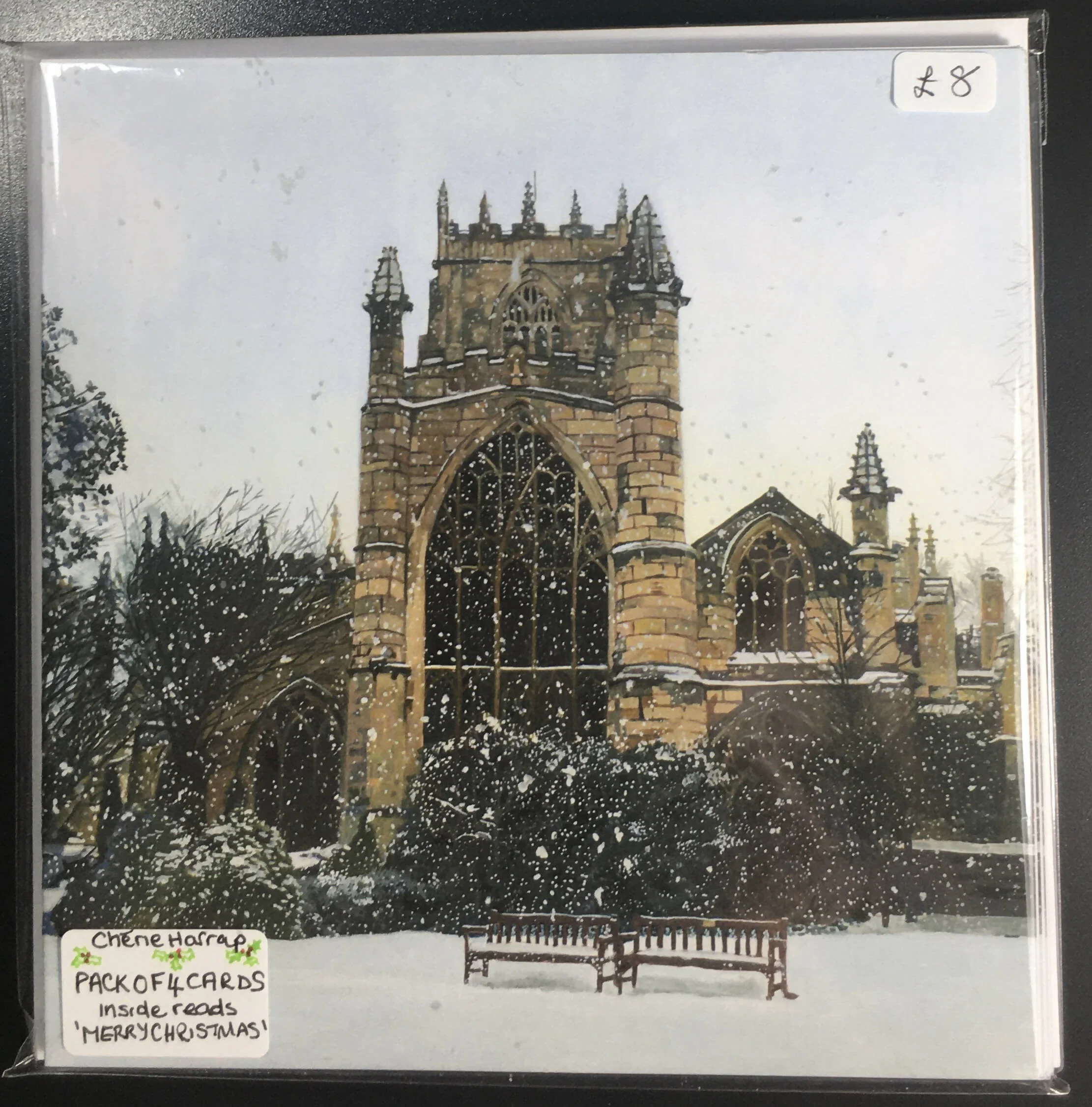 St Mary’s in the Snow Christmas Card Pack of 4