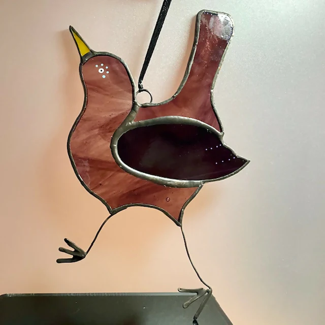 Stained Glass Blackbird - Image 2