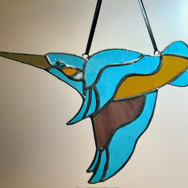 Stained Glass Kingfisher - Image 4