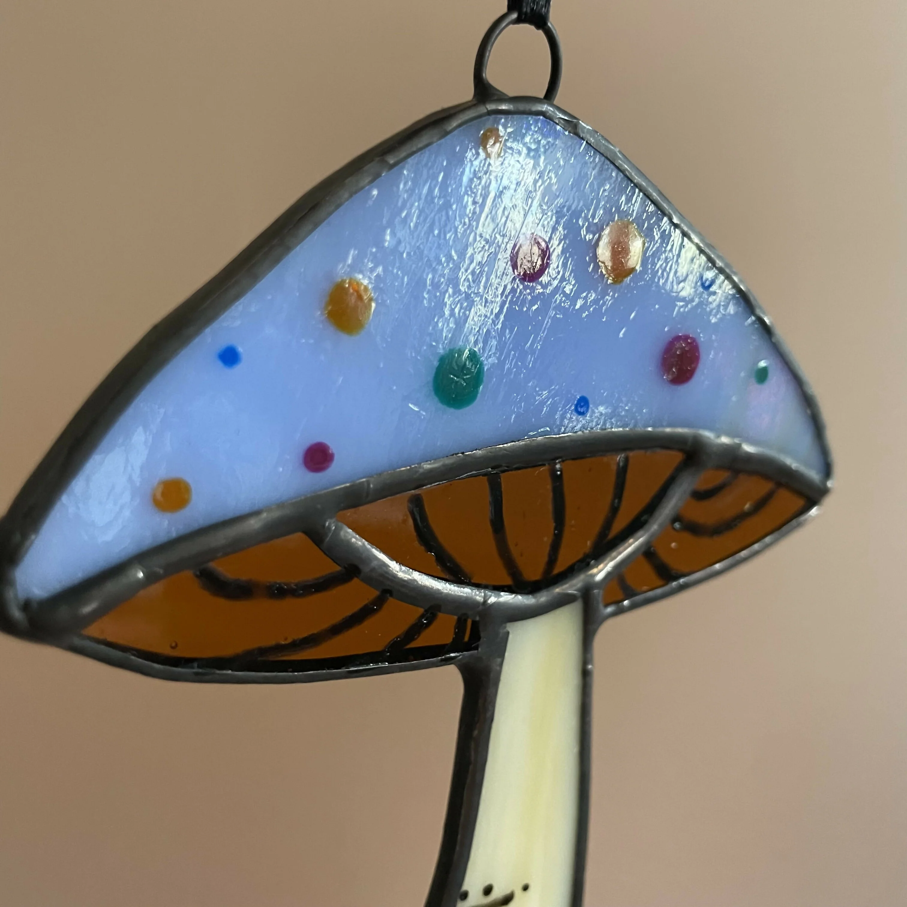 Stained Glass Mushroom/Toadstool Suncatcher - Image 2
