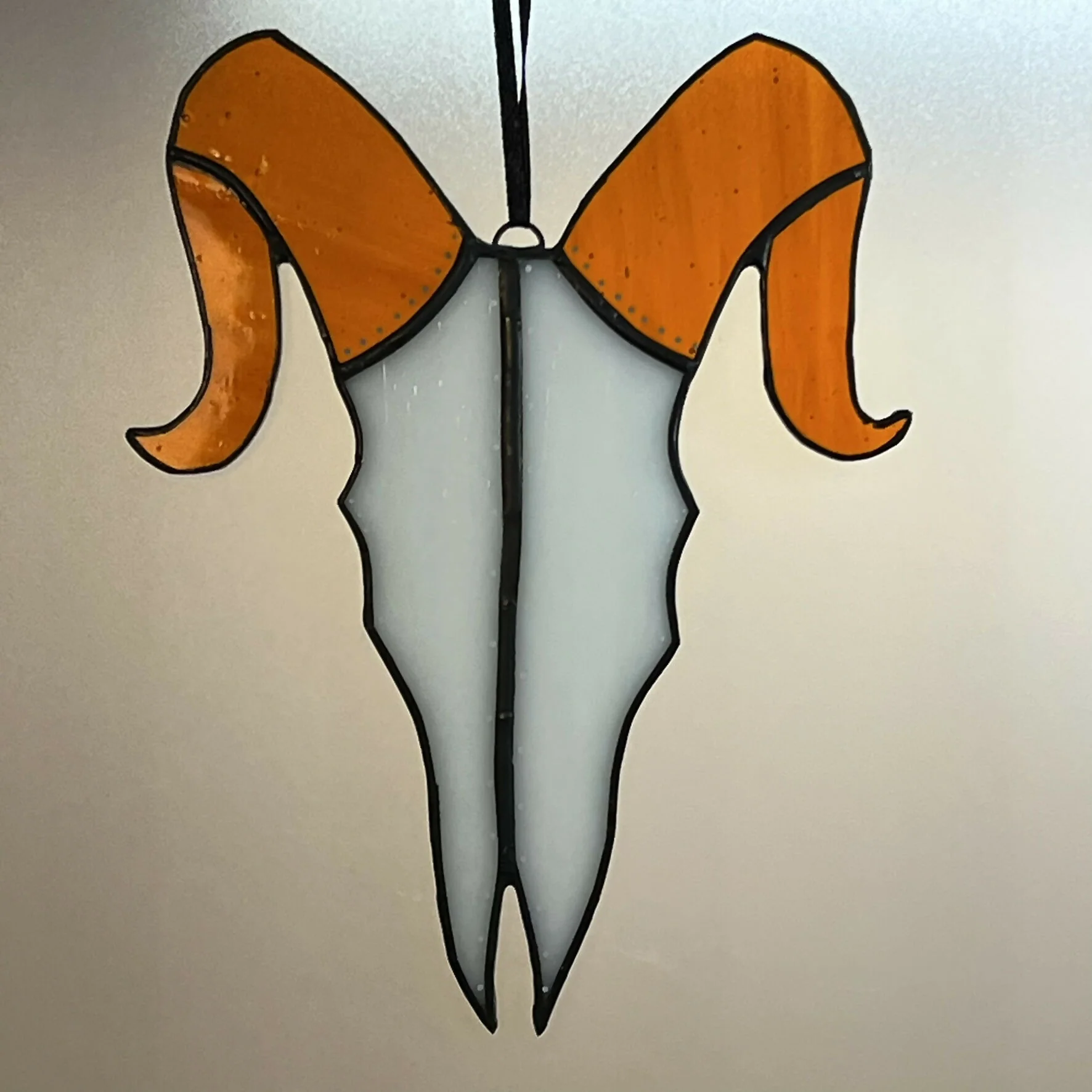 Stained Glass Skull Suncatcher - Image 2