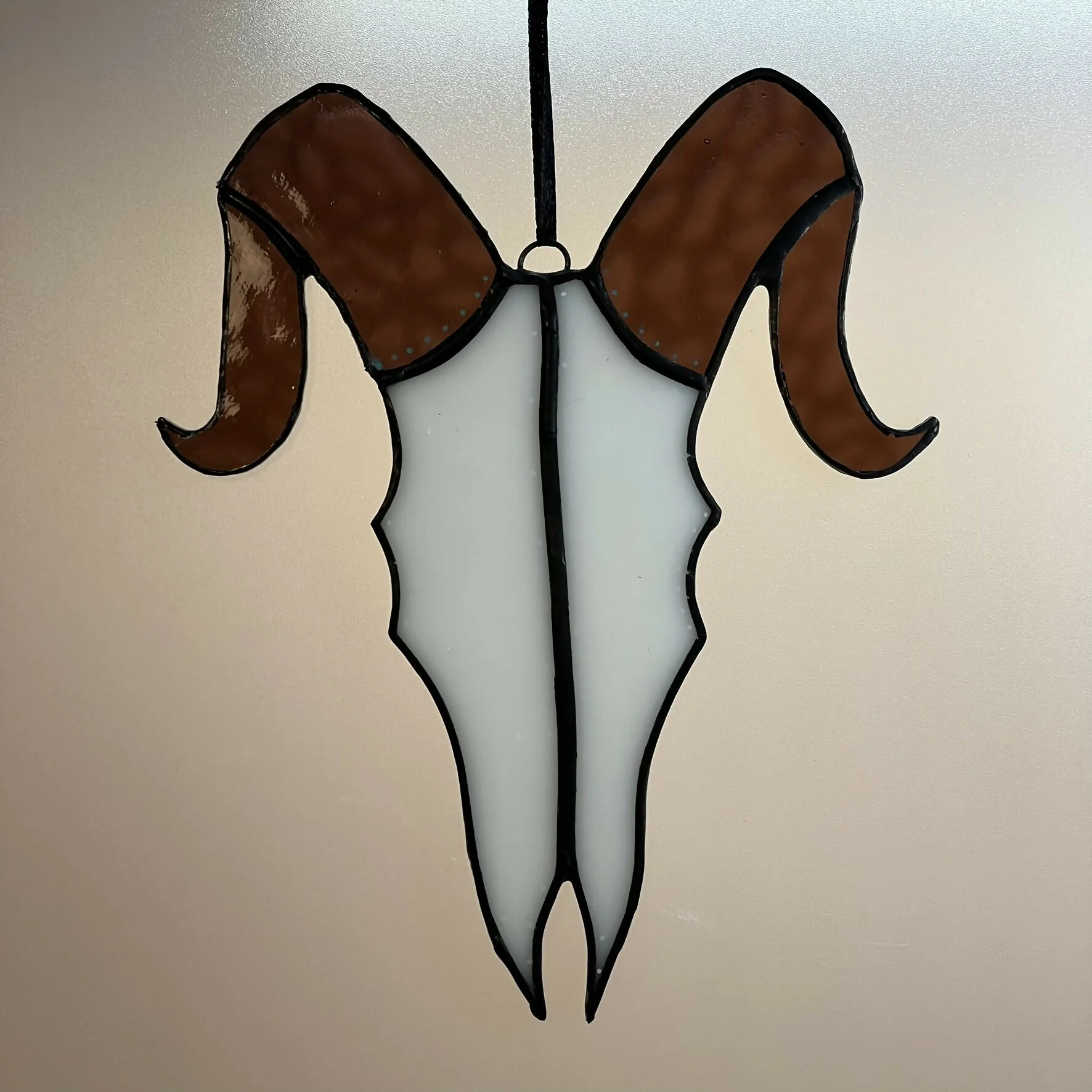 Stained Glass Skull Suncatcher - Image 3