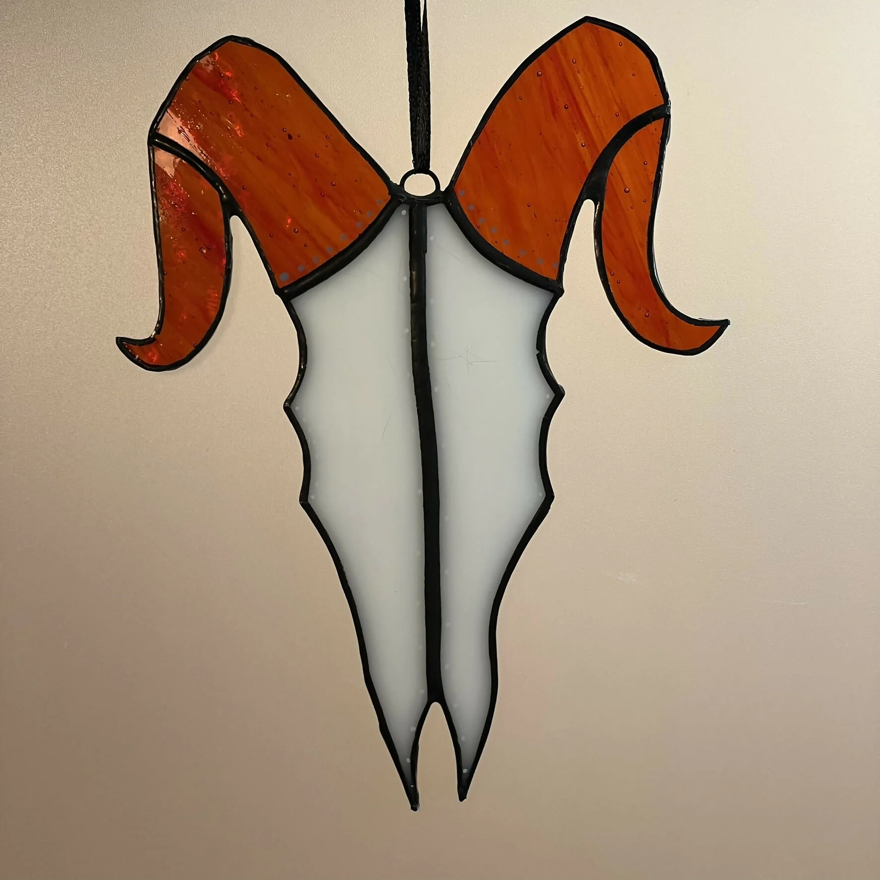 Stained Glass Skull Suncatcher - Image 4