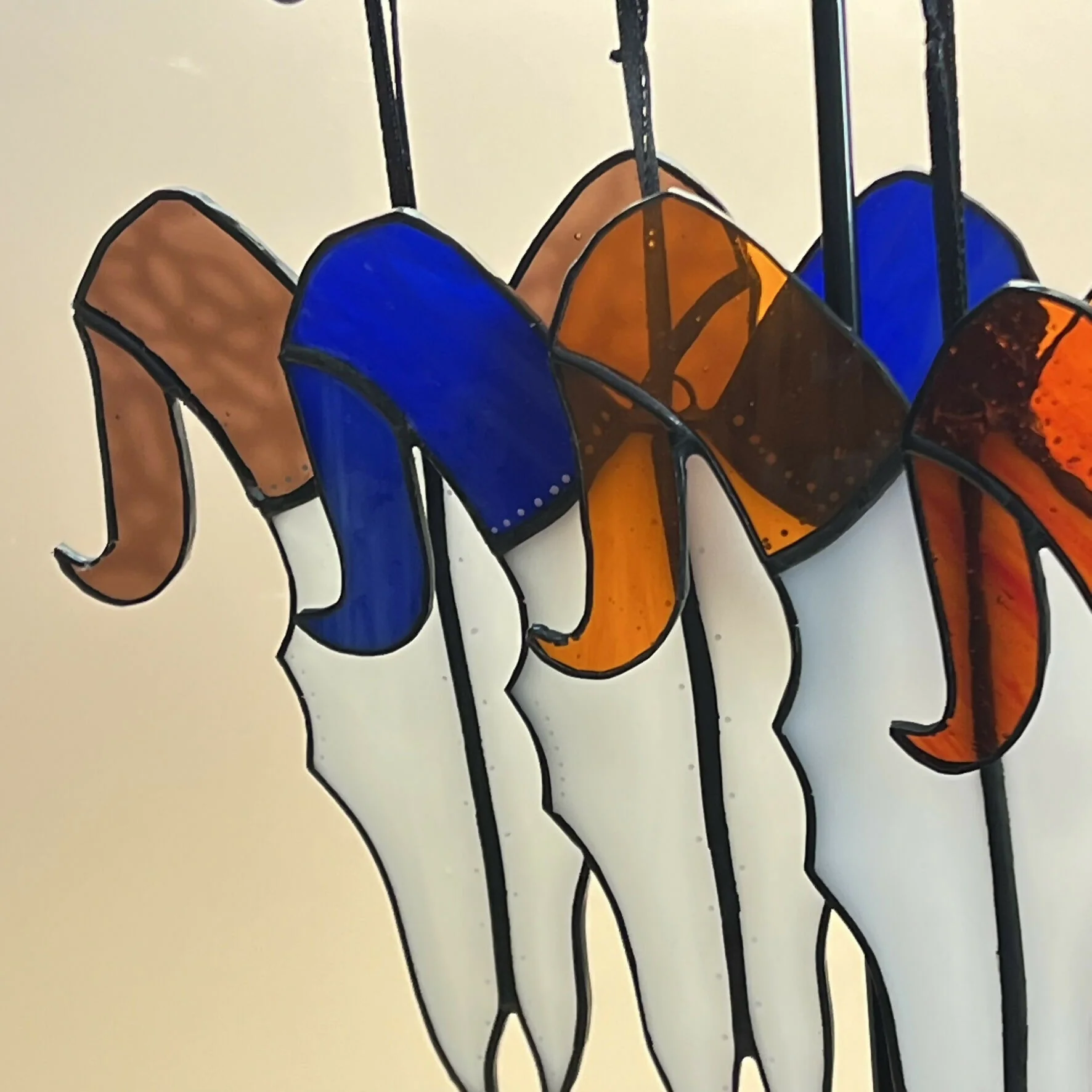 Stained Glass Skull Suncatcher - Image 6