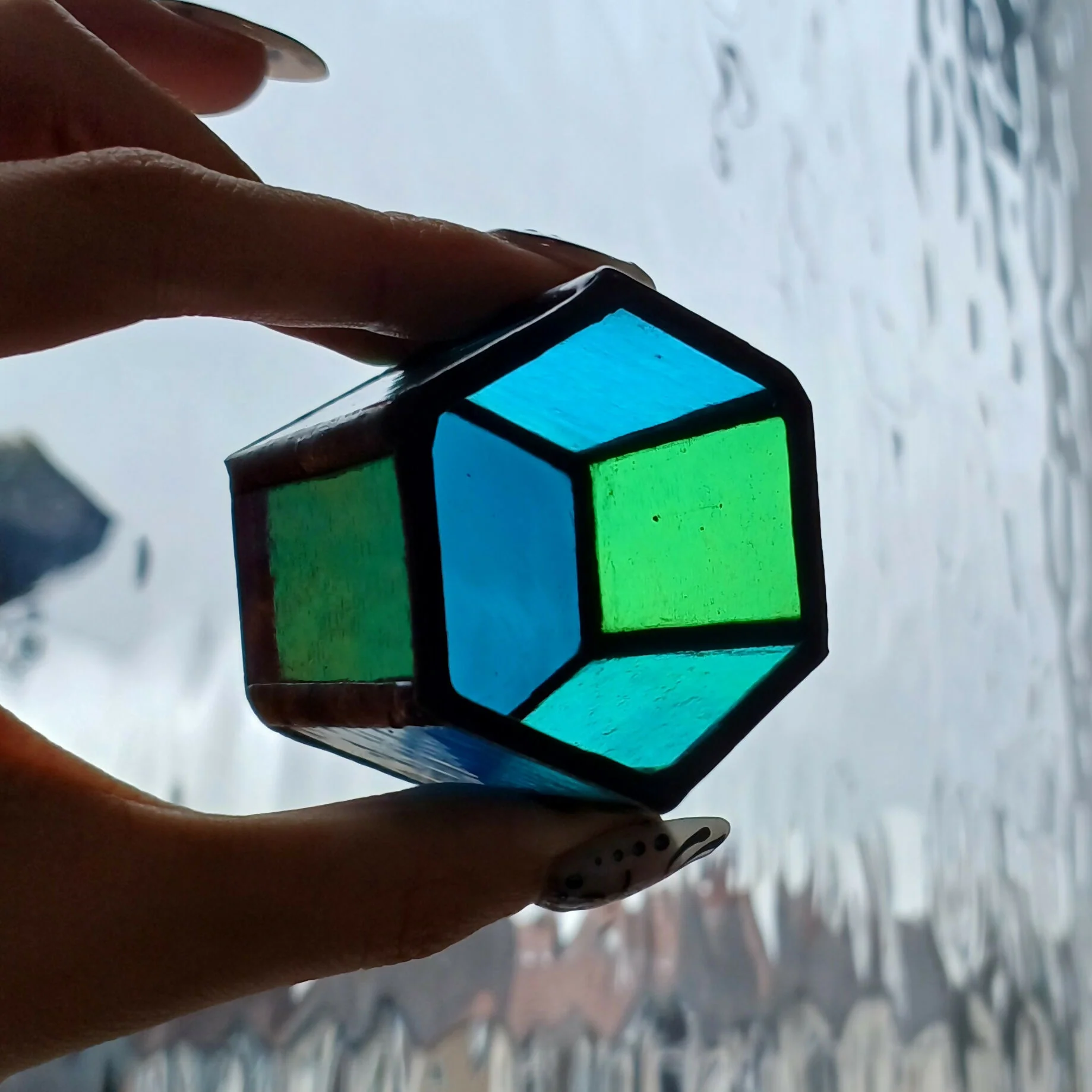 Stained Glass Tealight Holder - Image 3