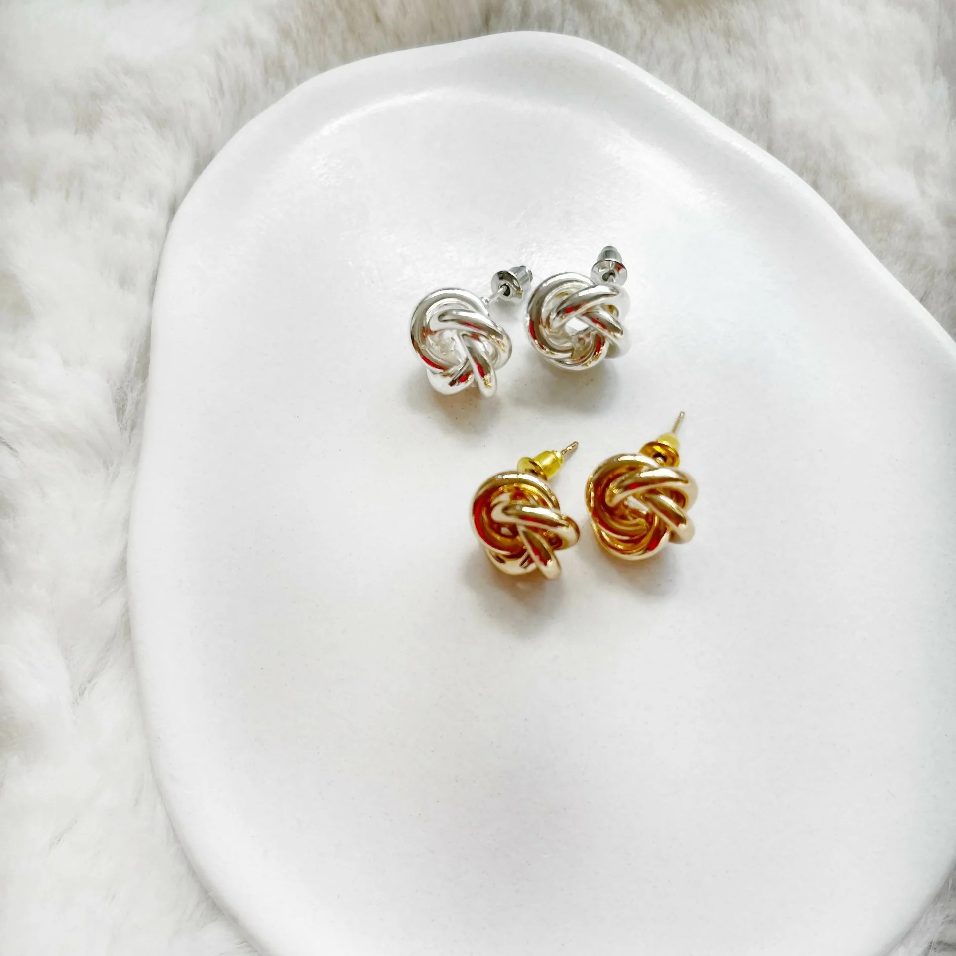 Statement Knot Earrings