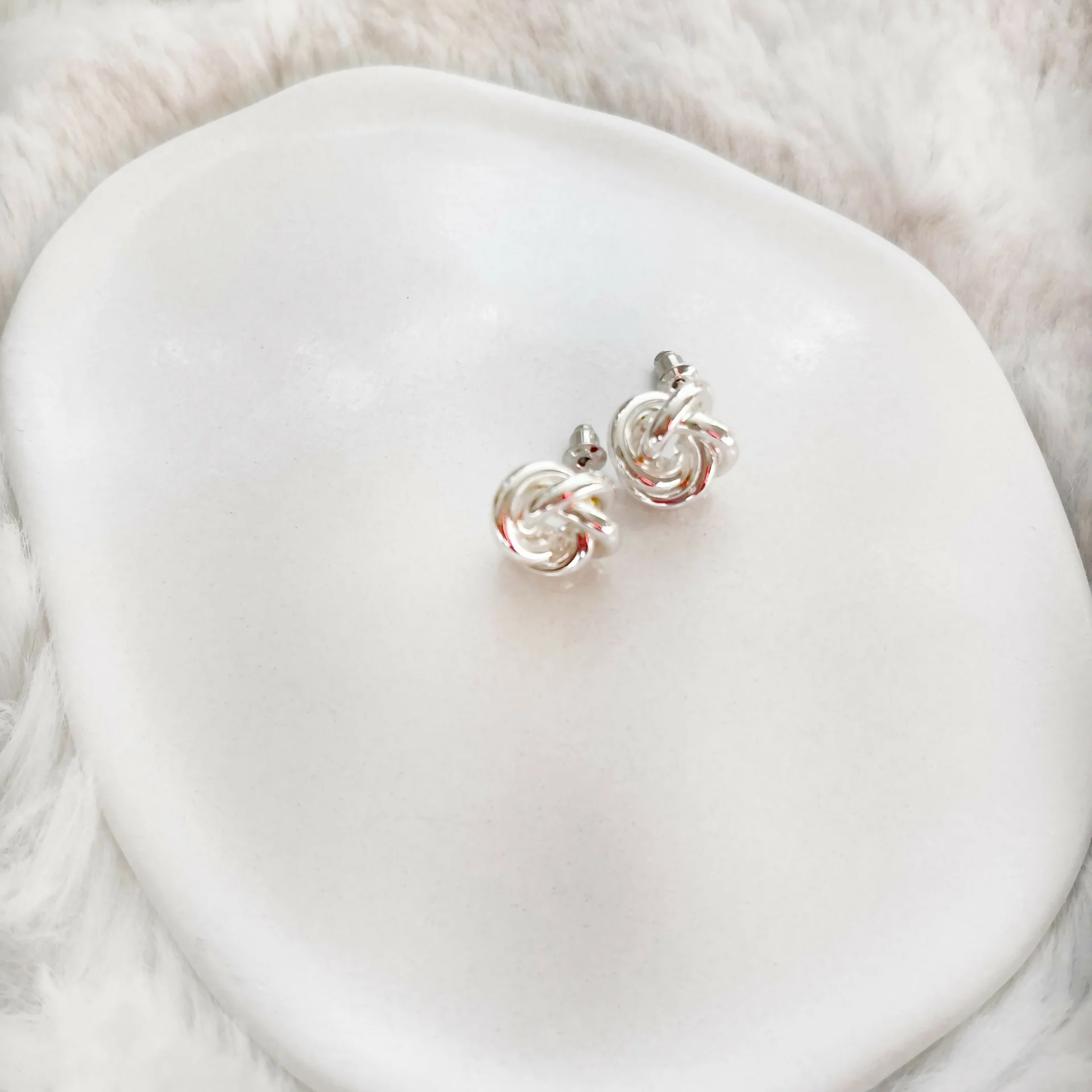 Statement Knot Earrings - Image 2