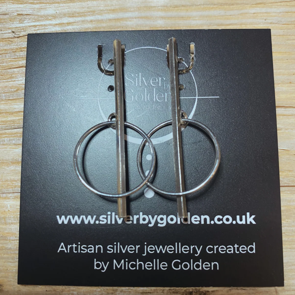 Sterling Silver Lollipop Earrings