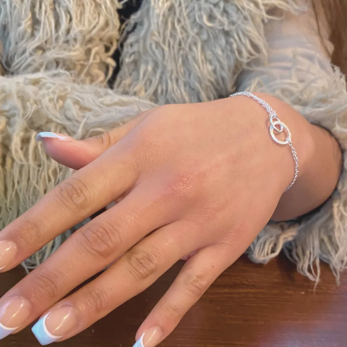 Sterling Silver Unity Circles Bracelet - various styles - Image 2