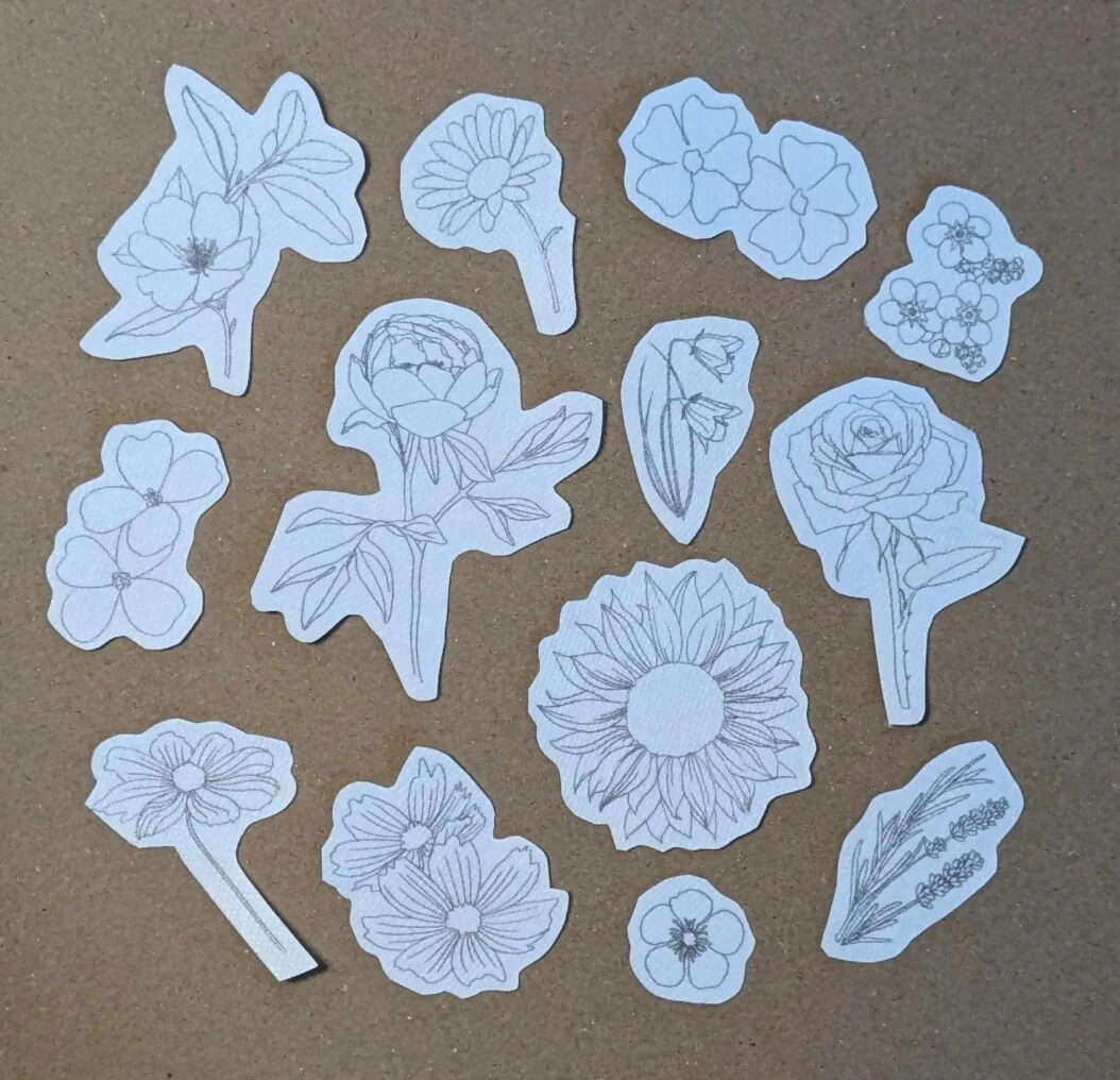 Stick & Stitch Dissolvable Embroidery Designs - Garden Flora - Image 3