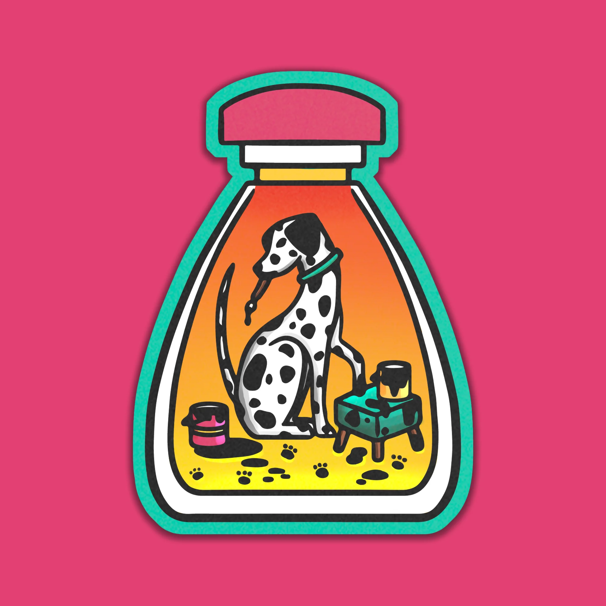Sticker - Dalmation