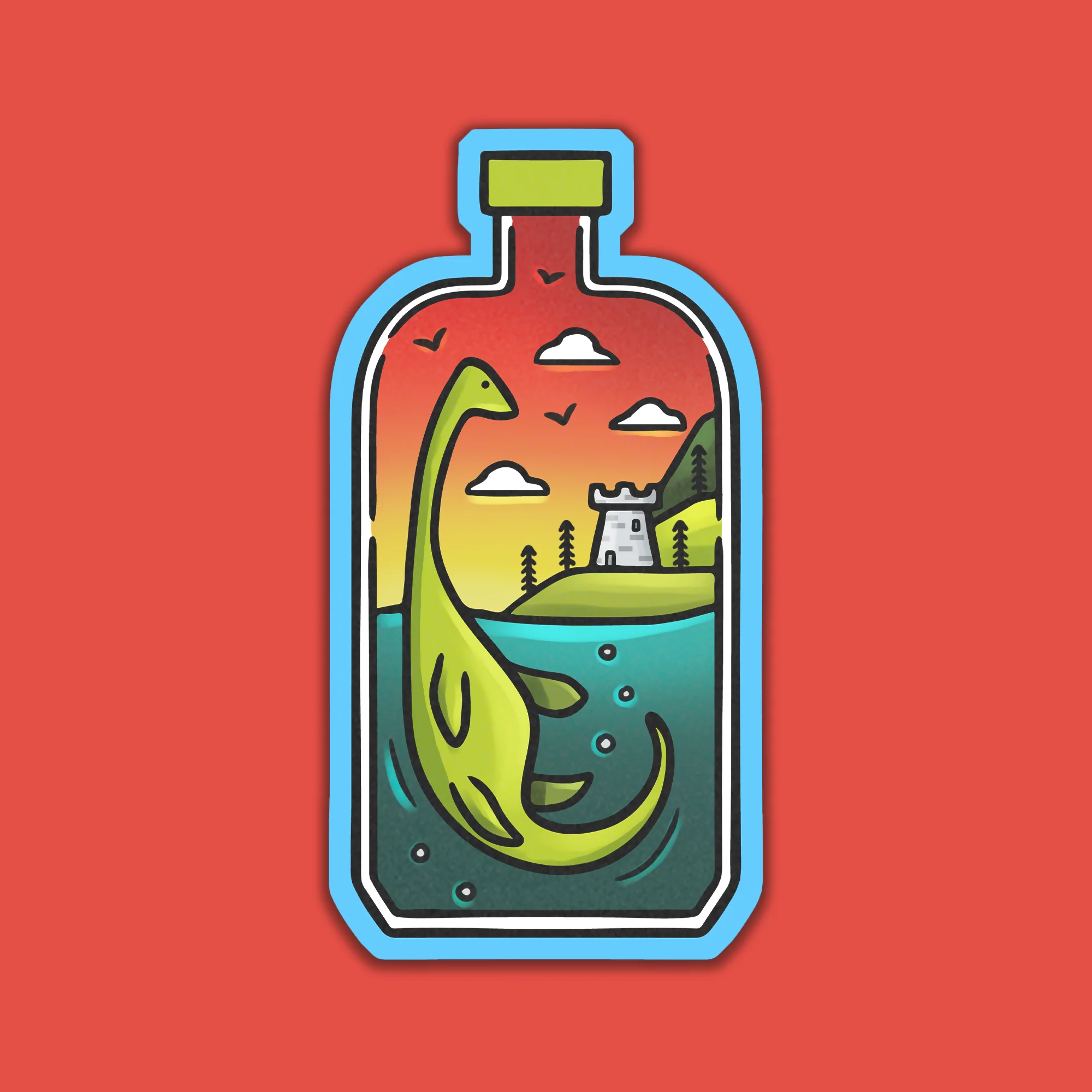 Sticker - Nessie