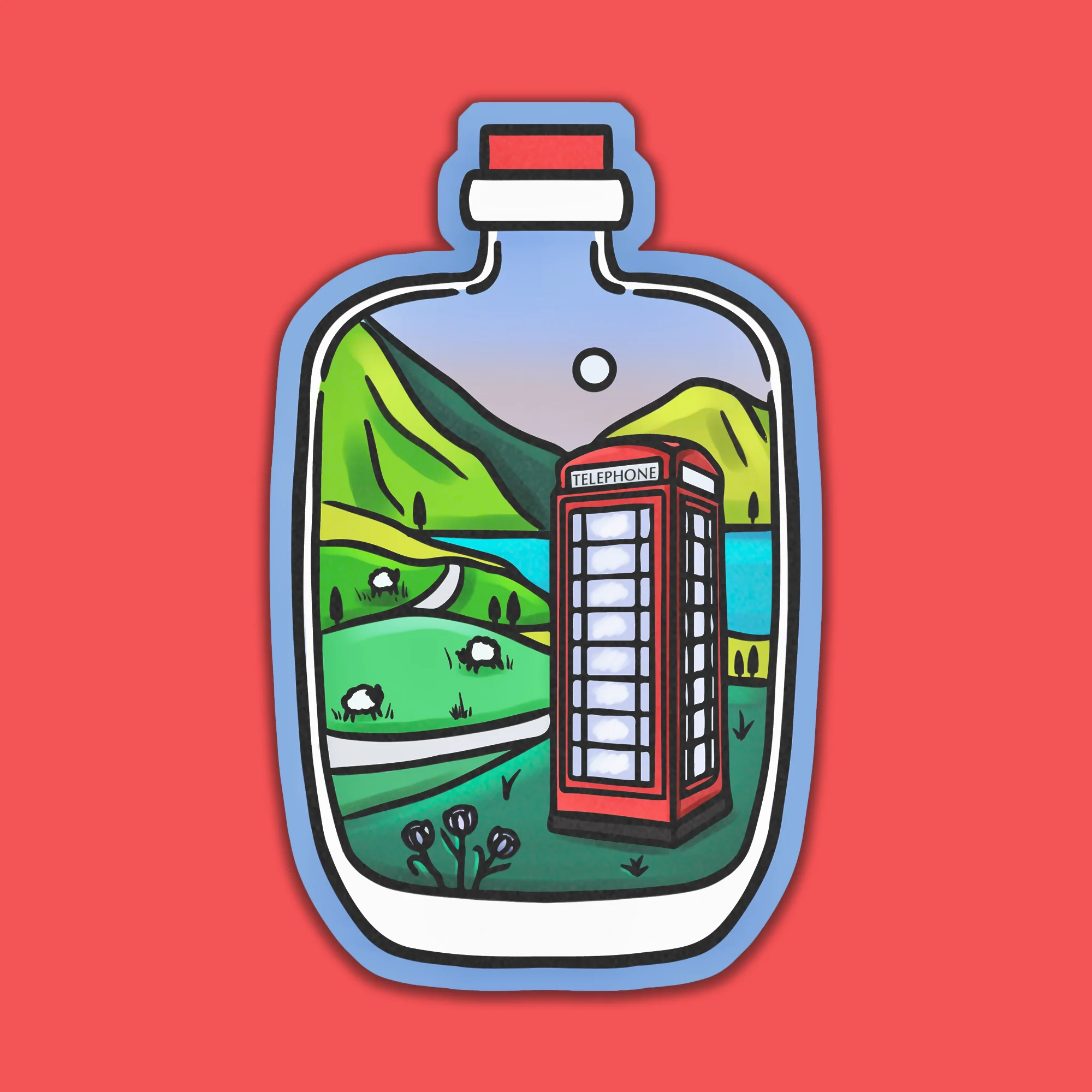 Sticker - Phonebox