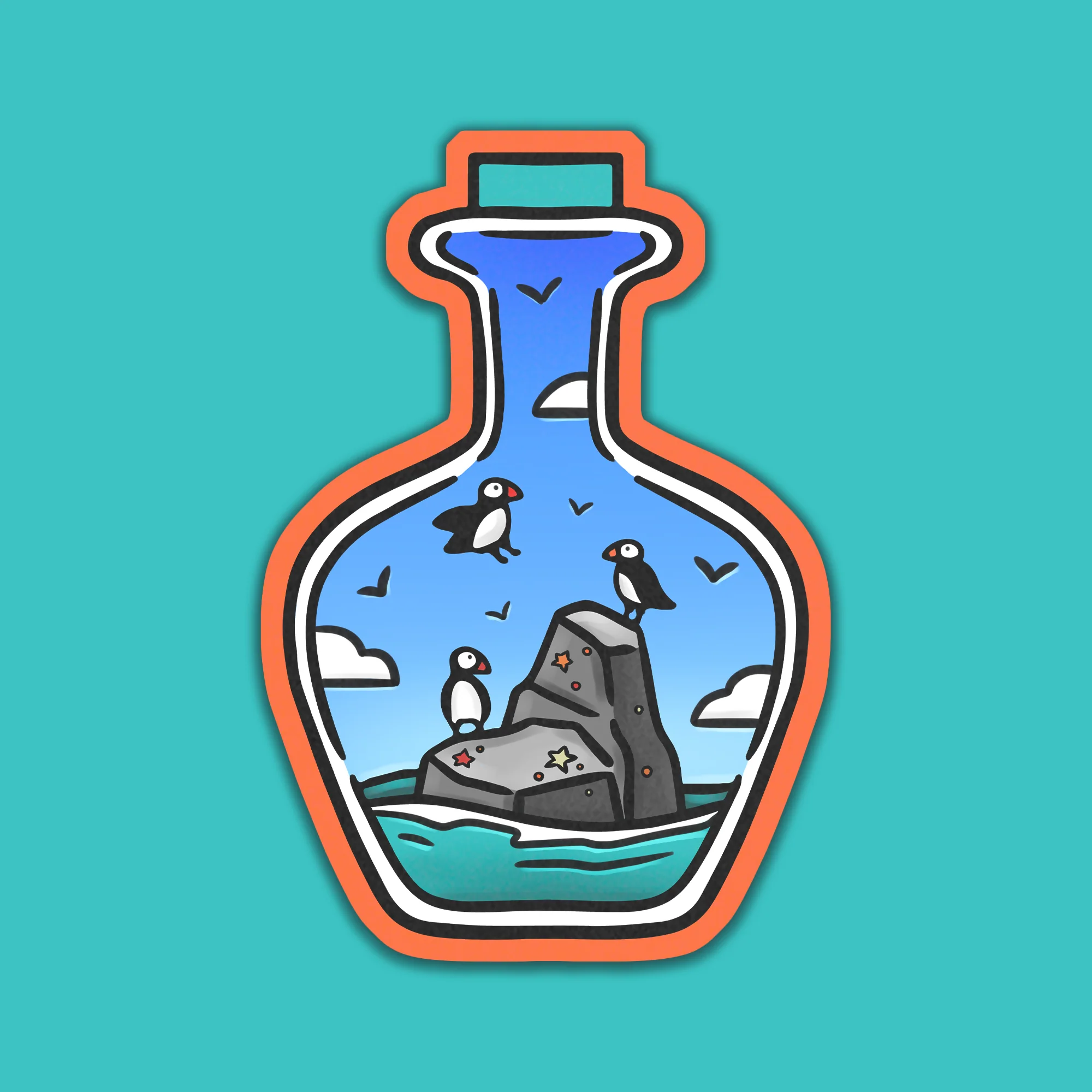 Sticker - Puffin