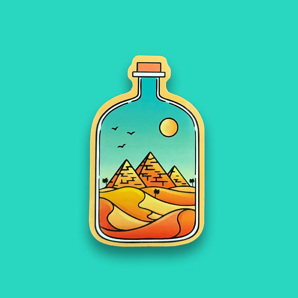 Sticker - Pyramids