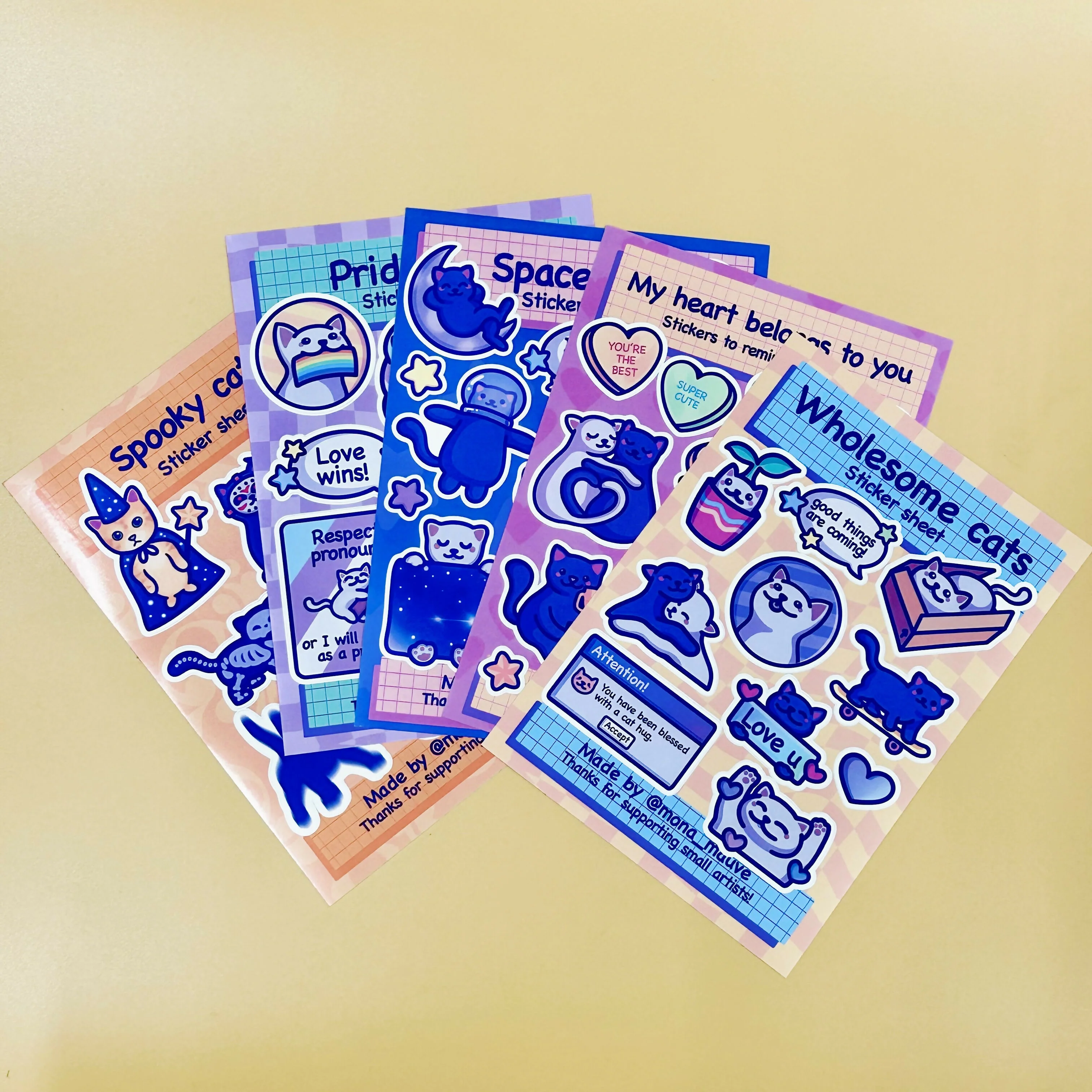Sticker Sheet - Multiple Themes