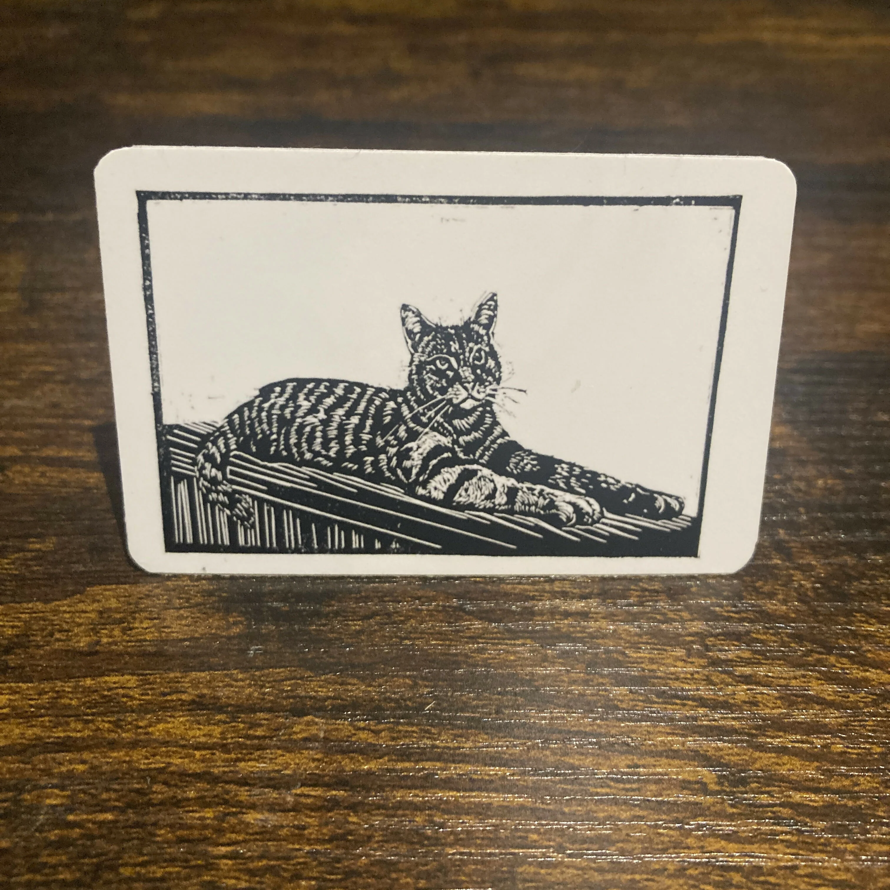 Sticker - Tabby cat