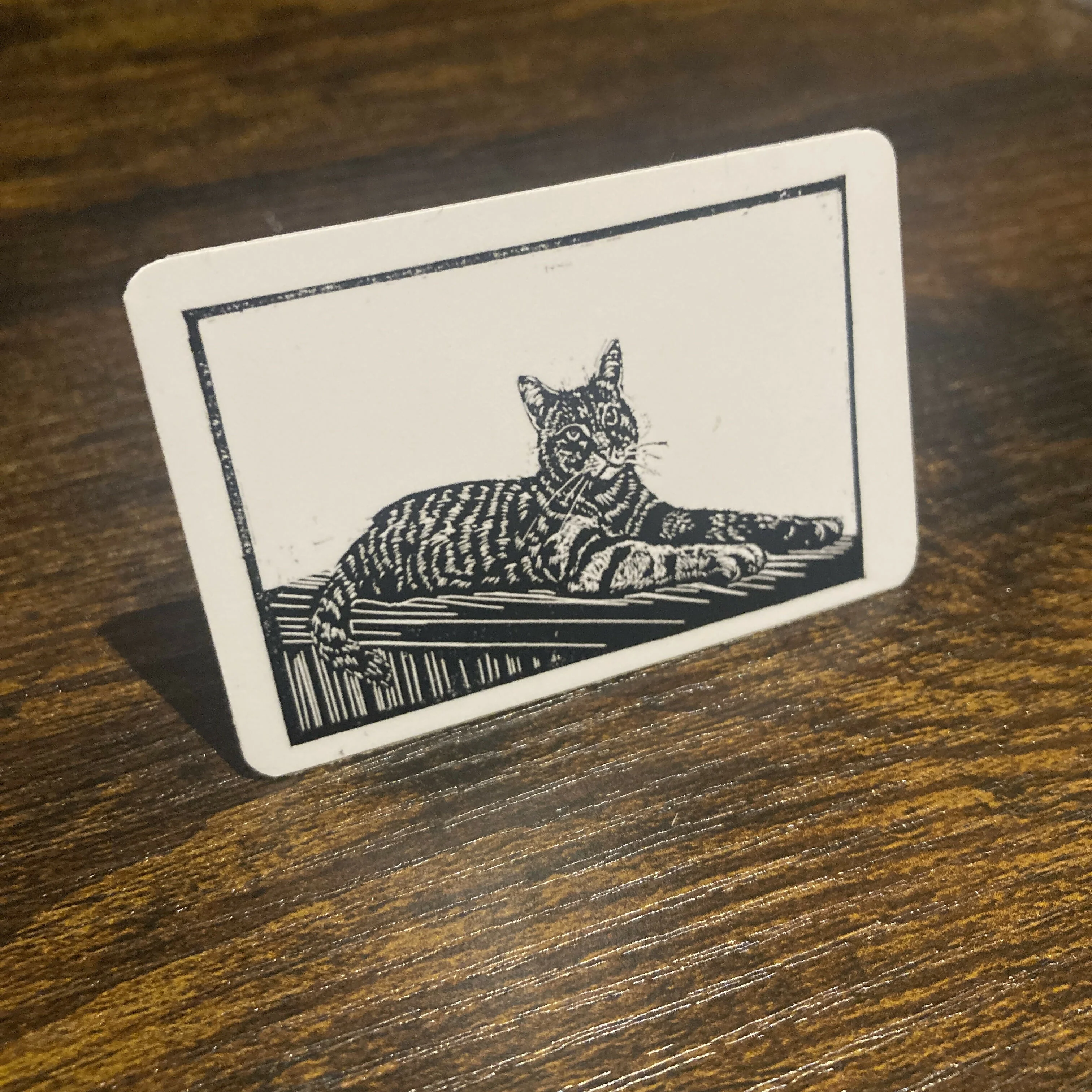 Sticker - Tabby cat - Image 2
