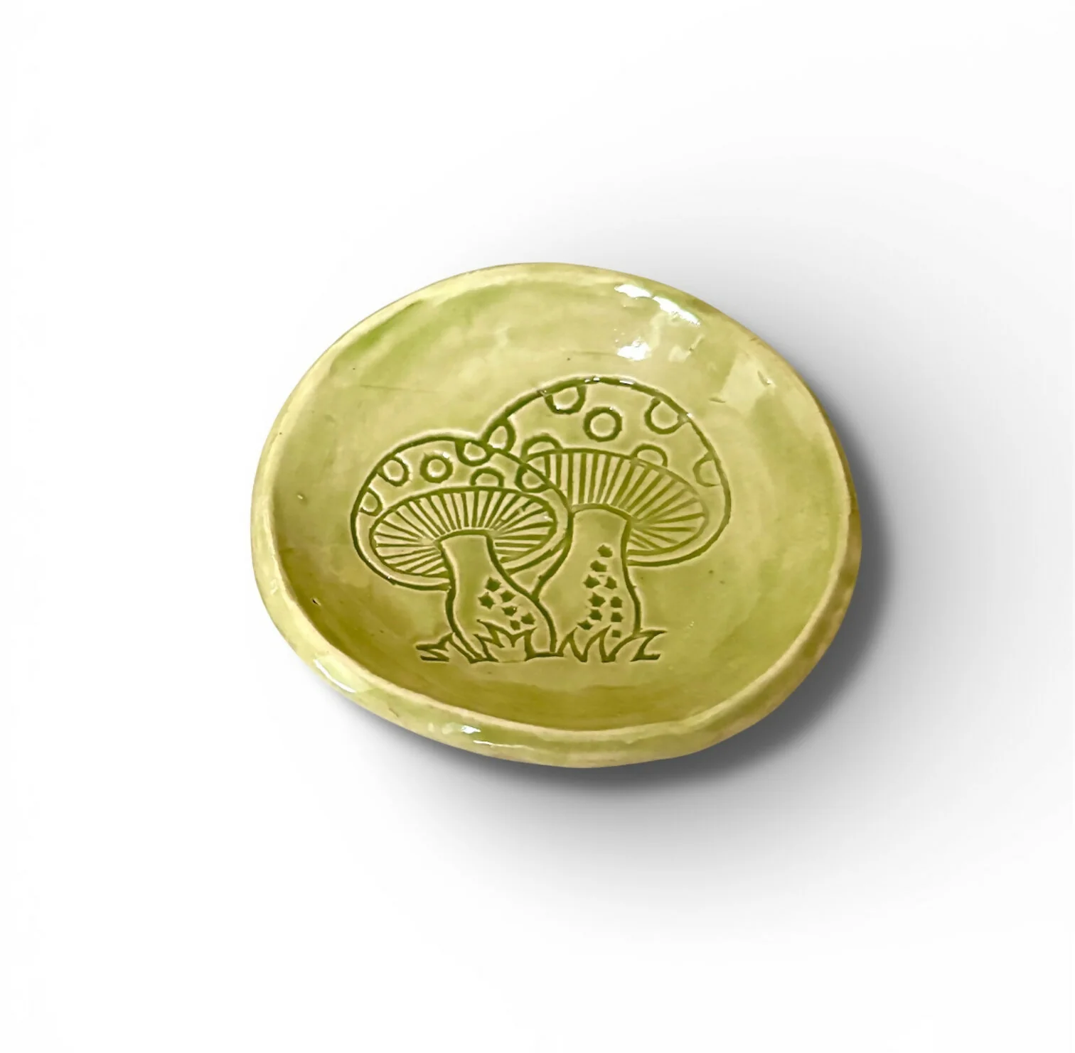 Stoneware Trinket Dish - 9cm - Image 2