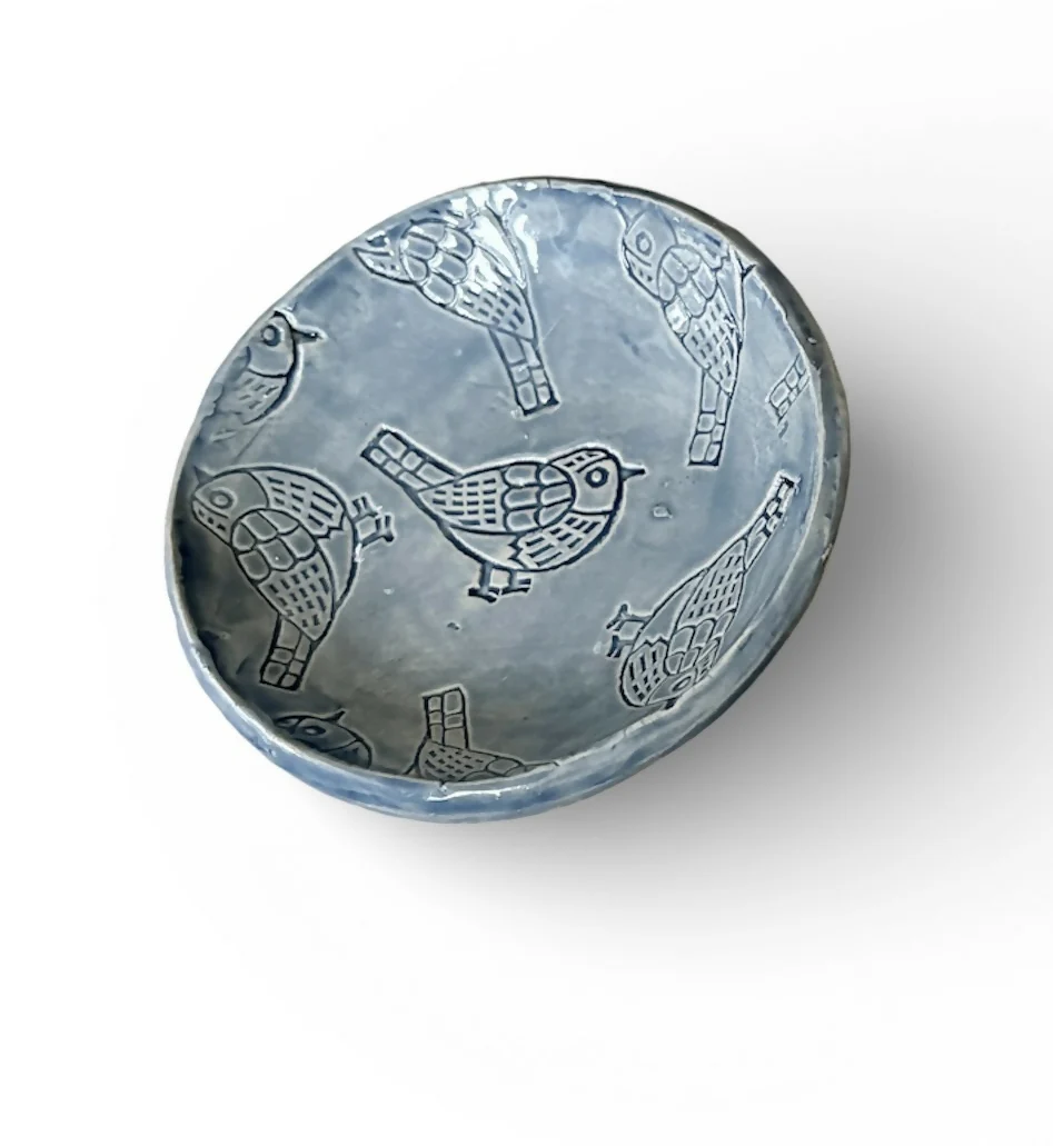 Stoneware Trinket Dish - 9cm - Image 3