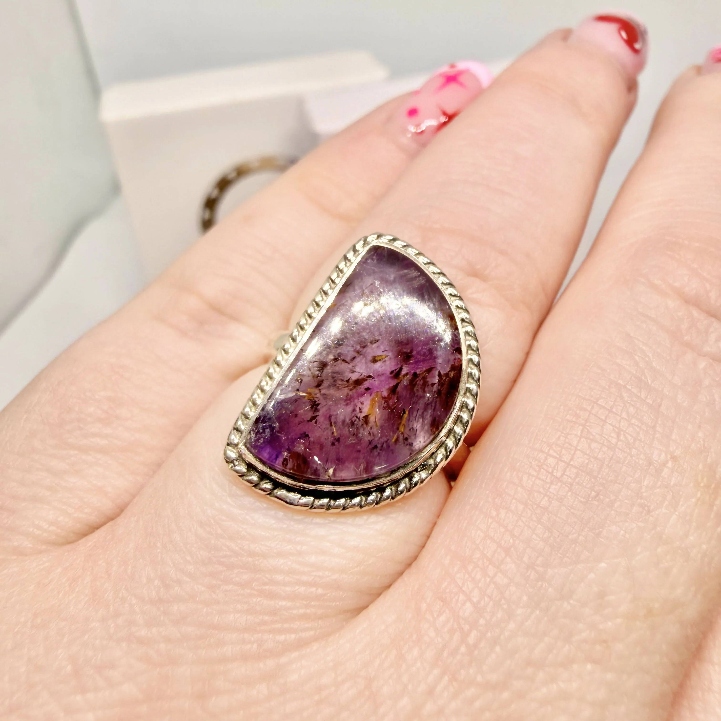 SUPER SEVEN CRESCENT RING SIZE N - Image 3