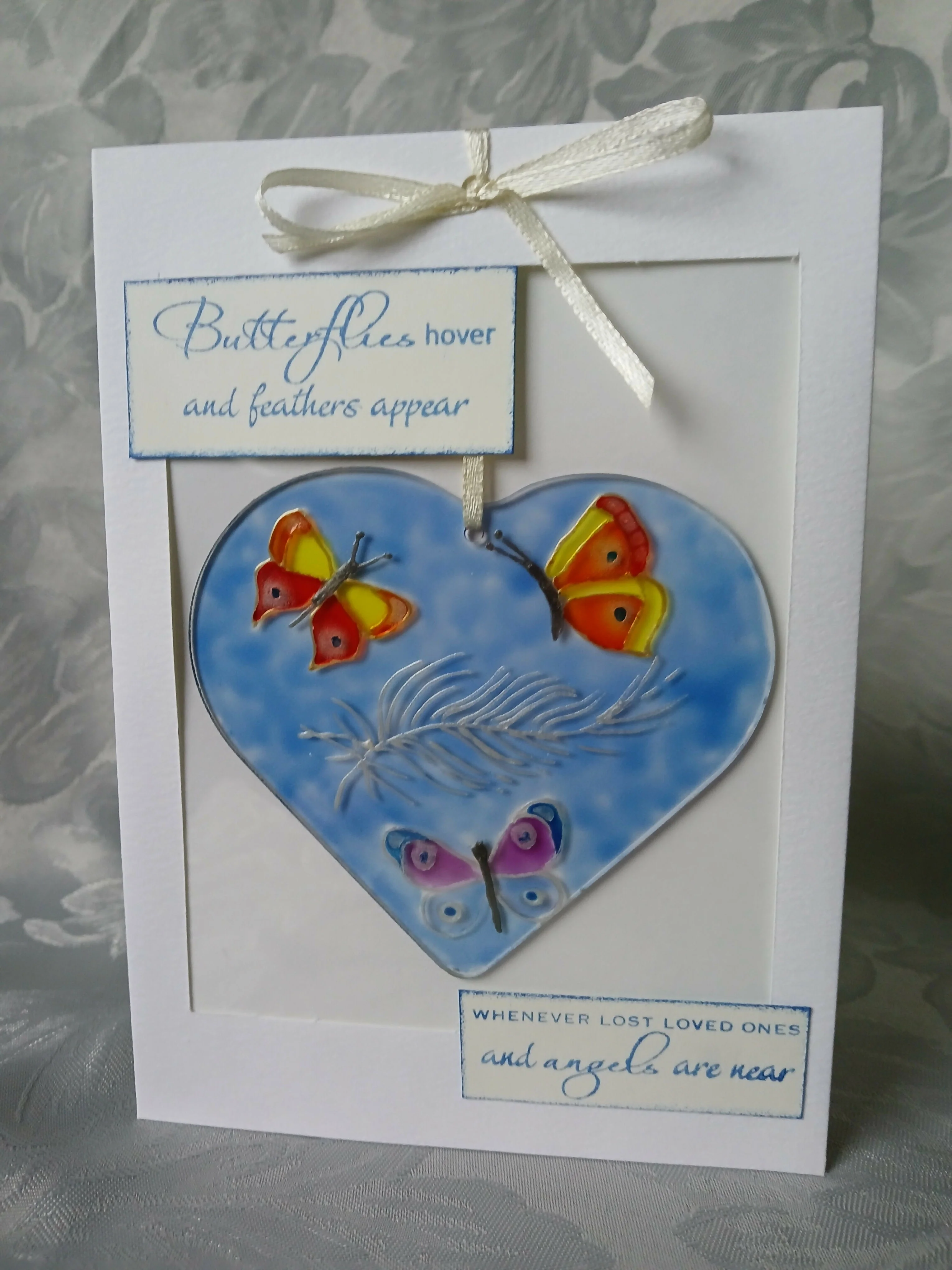 Sympathy/remembrance cards.