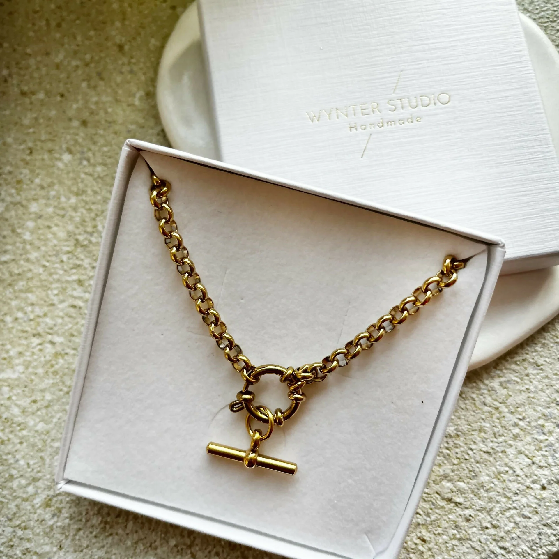T Bar Necklace - Image 3