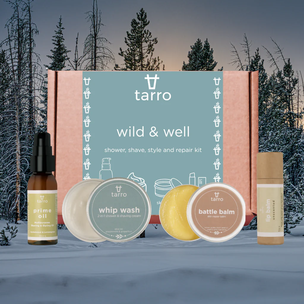 Tarro Wild and Well Tallow Skincare Gift Set