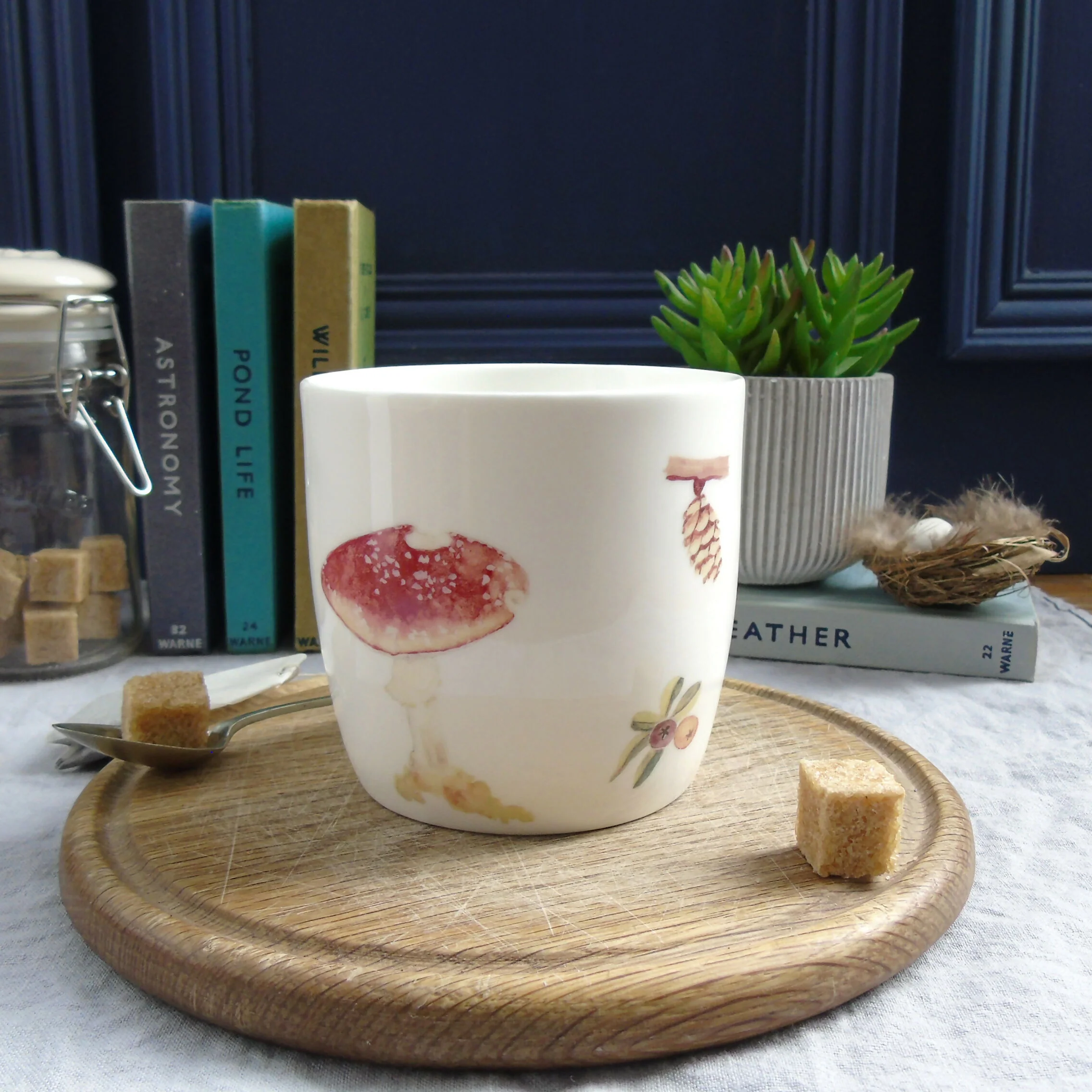 Tawny Owl and Ivy Berries Mug - Image 2