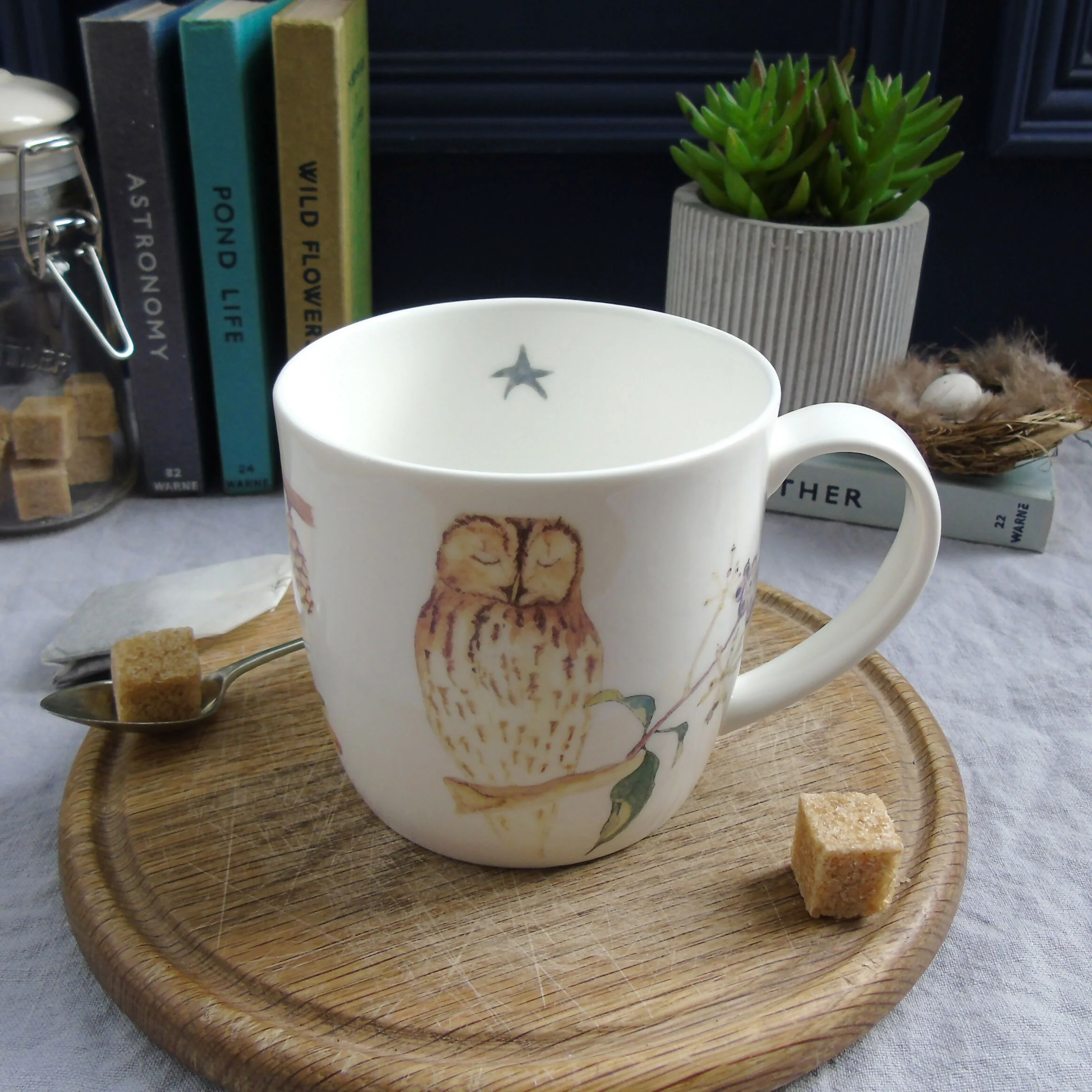 Tawny Owl and Ivy Berries Mug - Image 7