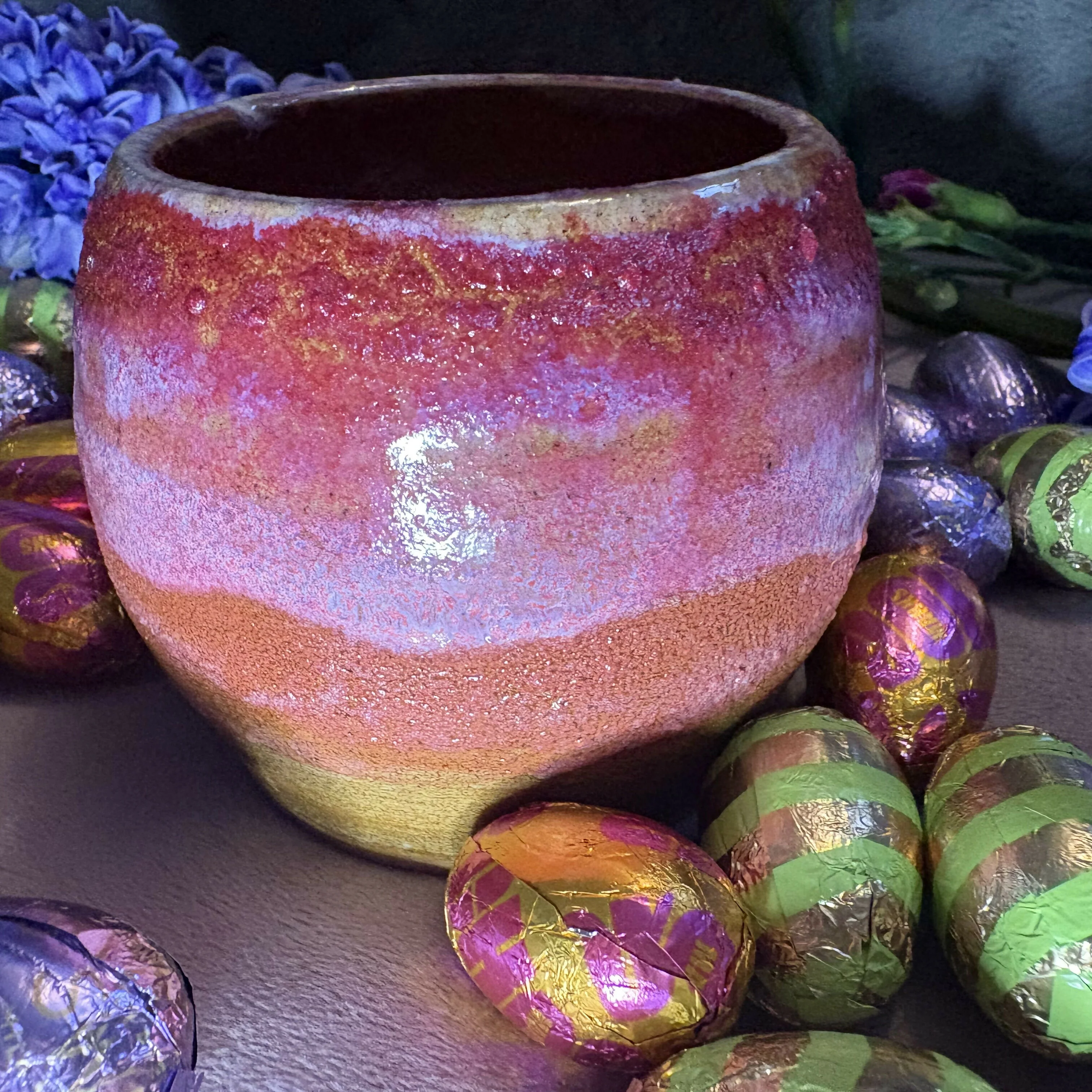Textured Sunset Bowl - Image 3