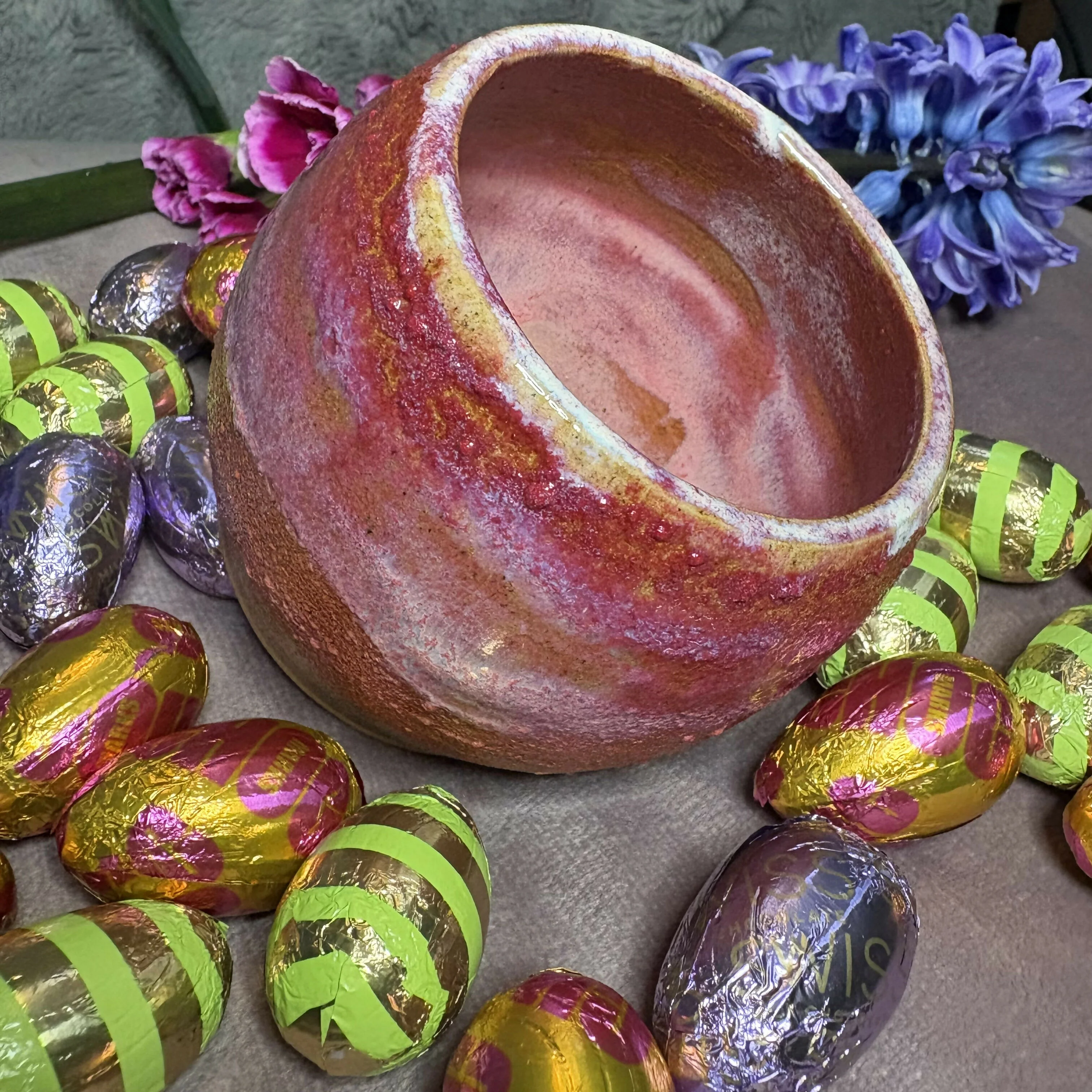 Textured Sunset Bowl - Image 5