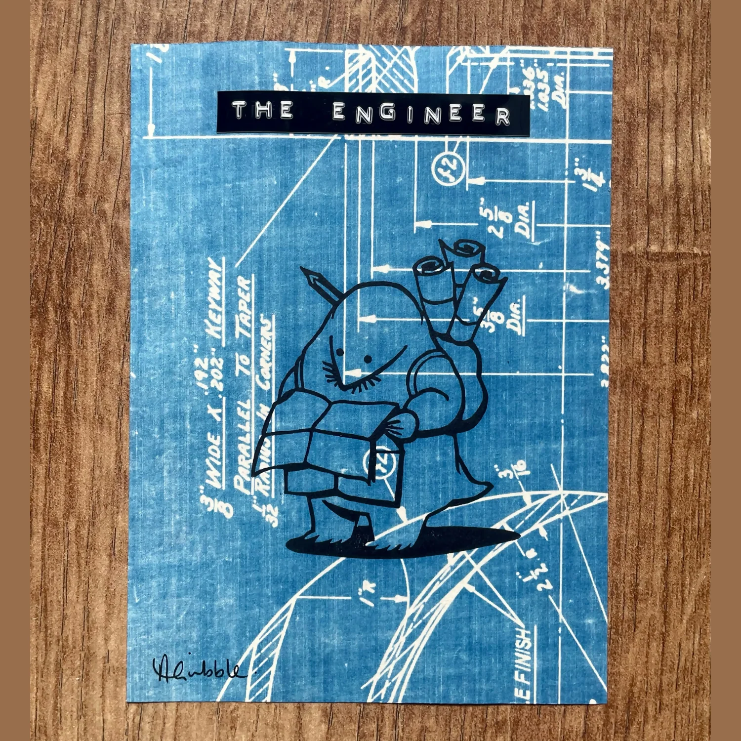 The Engineer Print