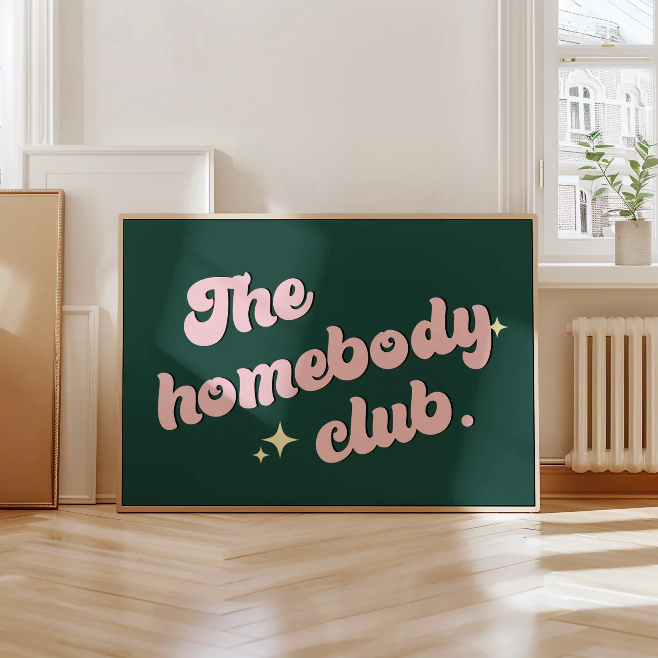 THE HOMEBODY CLUB WALL ART PRINT - Image 2