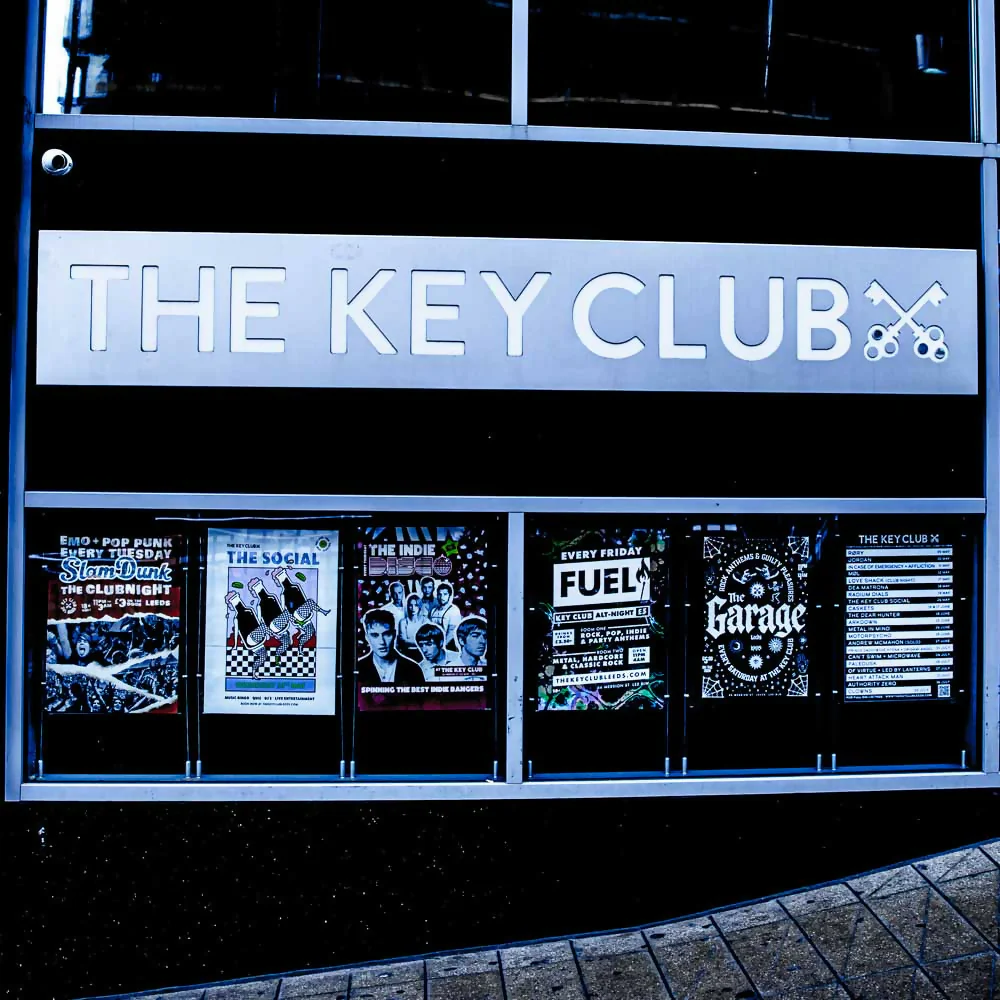 The Key Club, Leeds Mounted Photographic Print