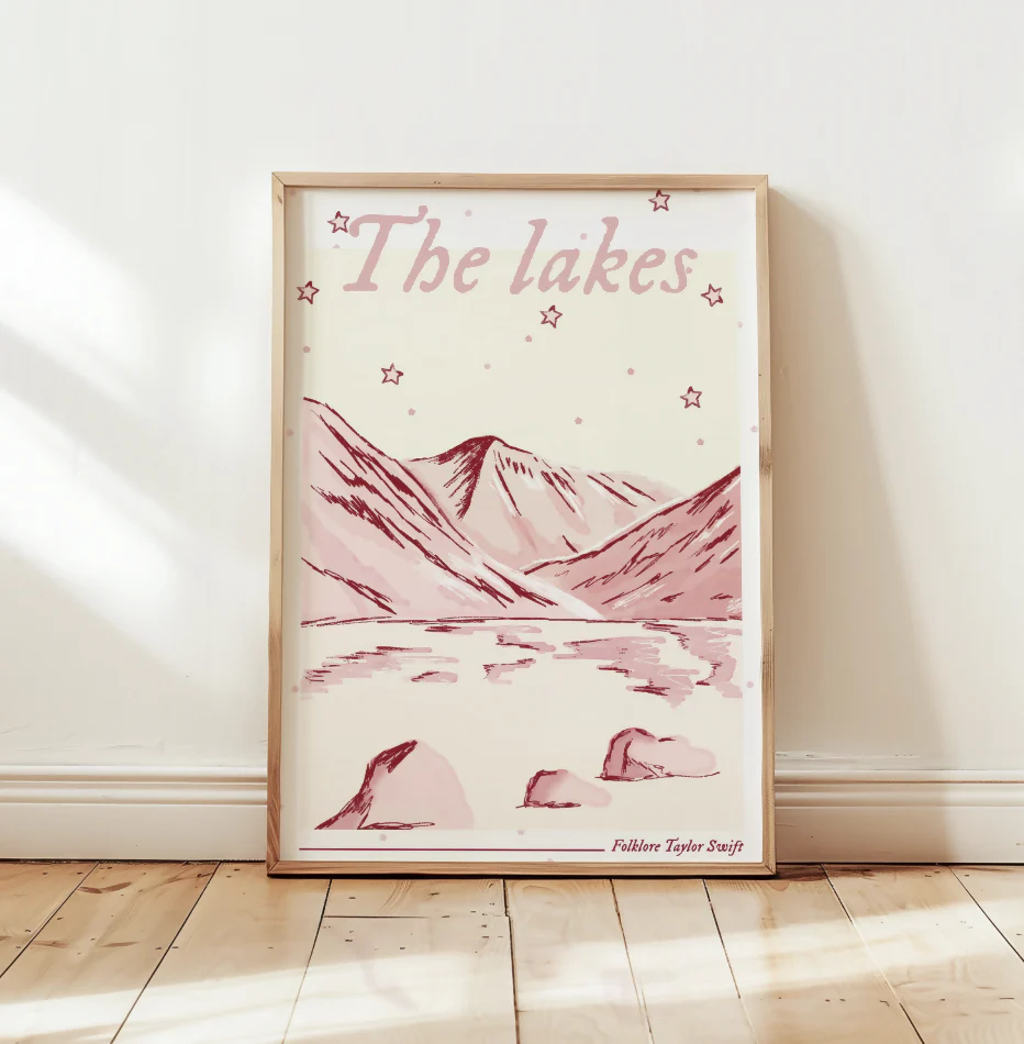 The Lakes Inspired Lyric Print - Image 6