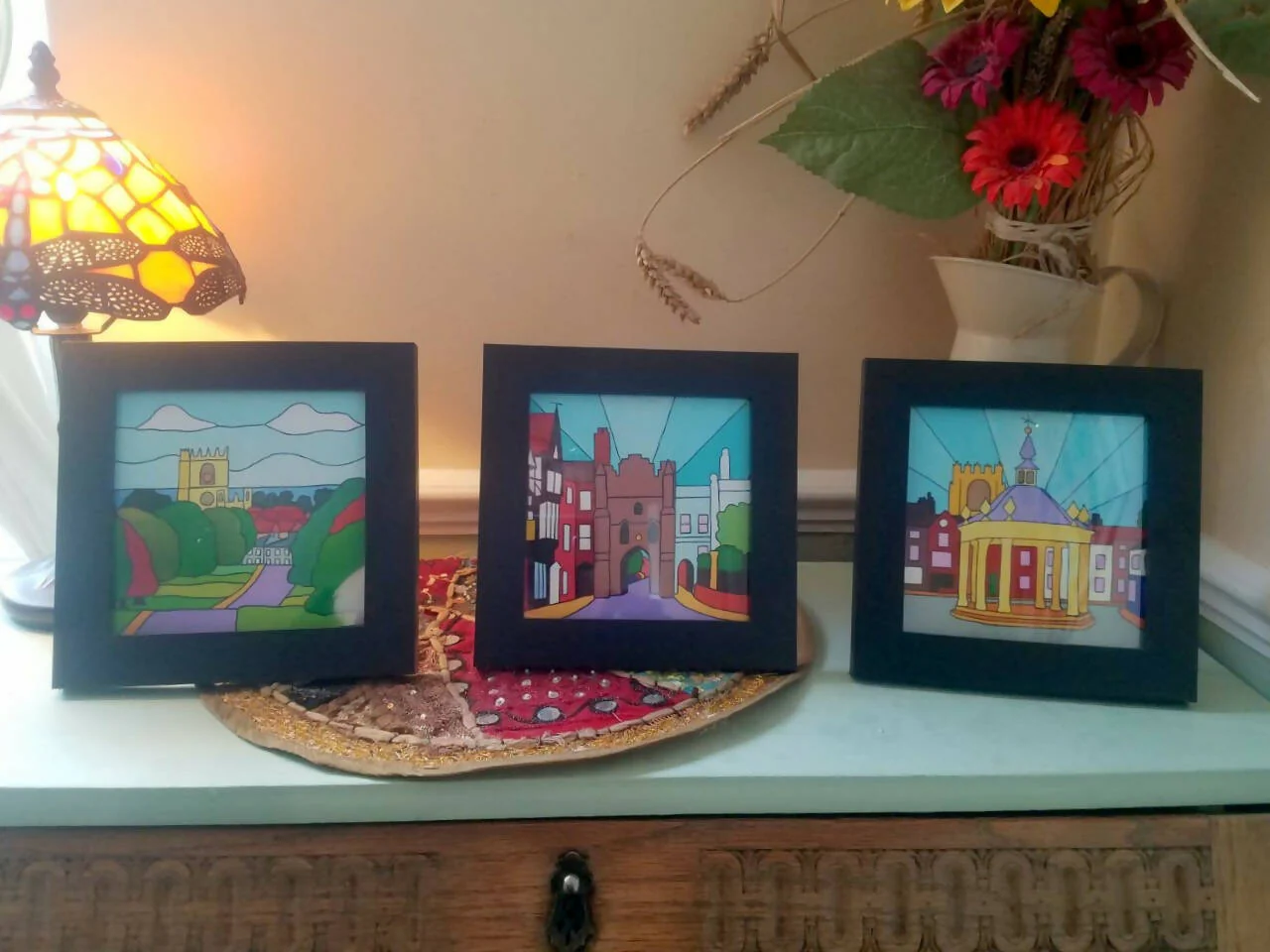 Framed, Mini - The Market Cross, Beverley - Image 4