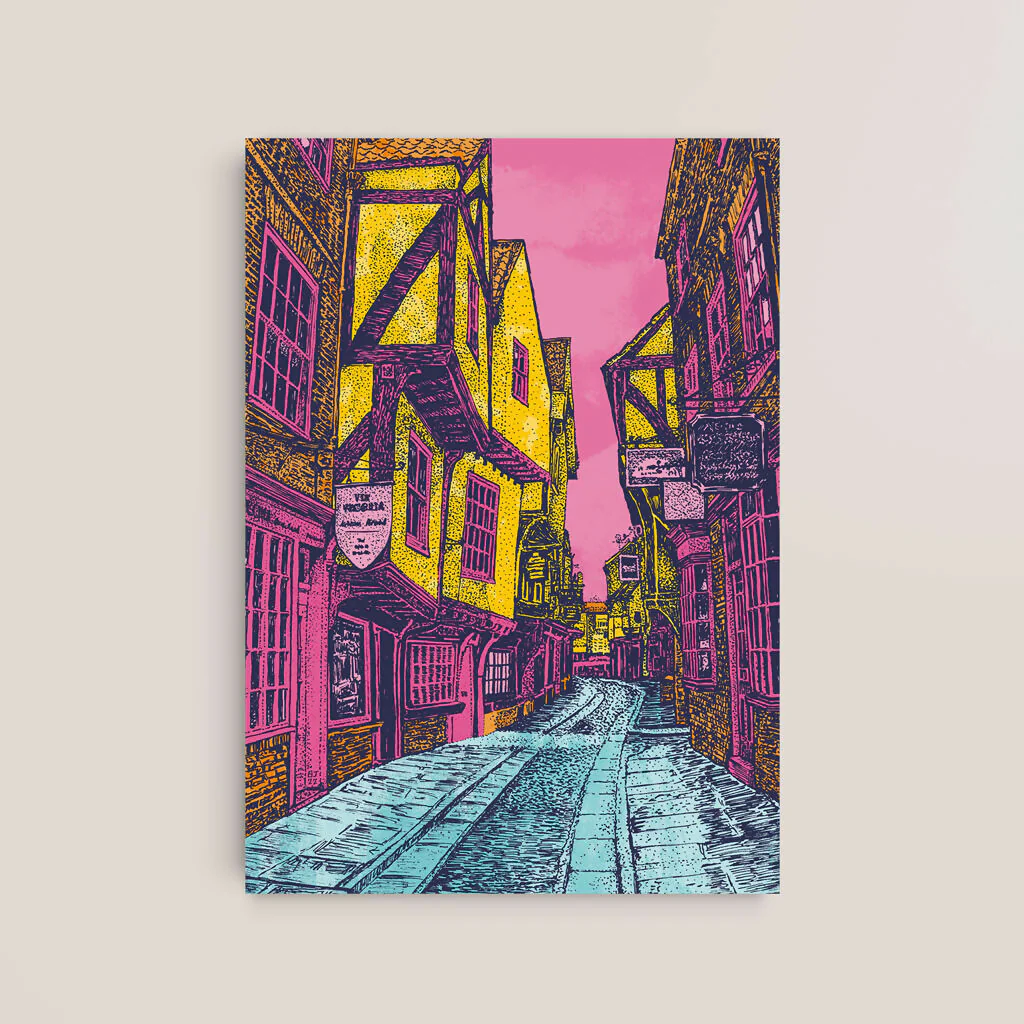 The Shambles York Art Print - Image 3