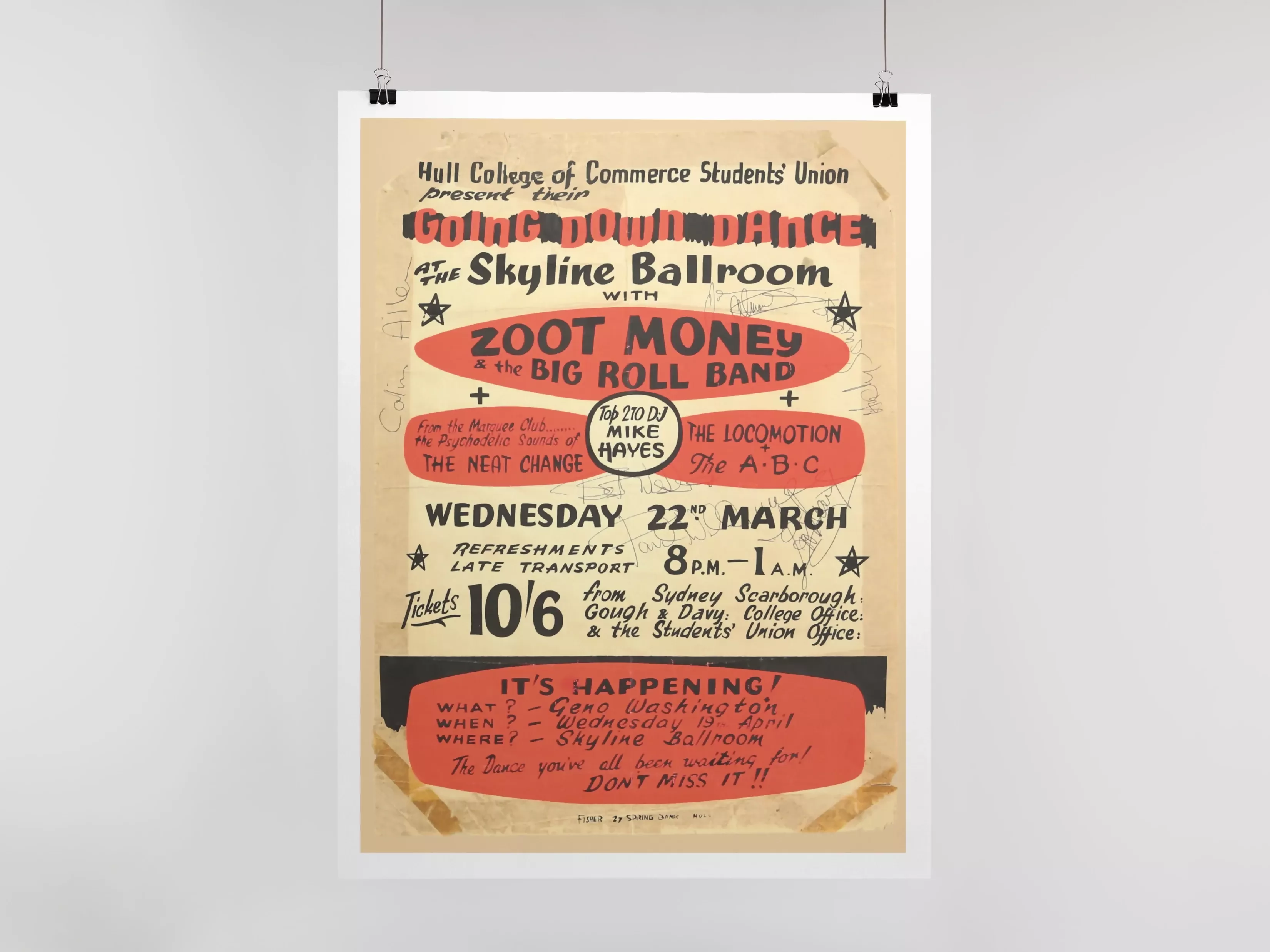 Retro 19060s Music Postcards - Image 8