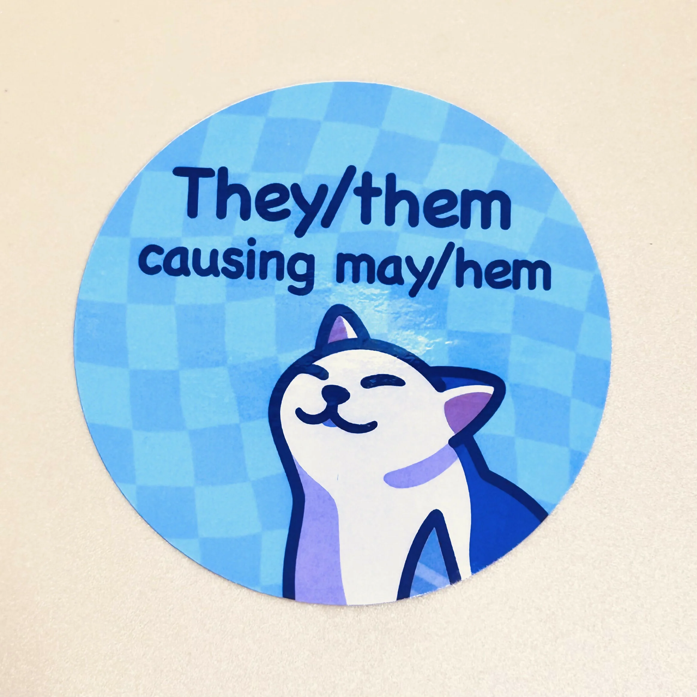 They/Them Sticker
