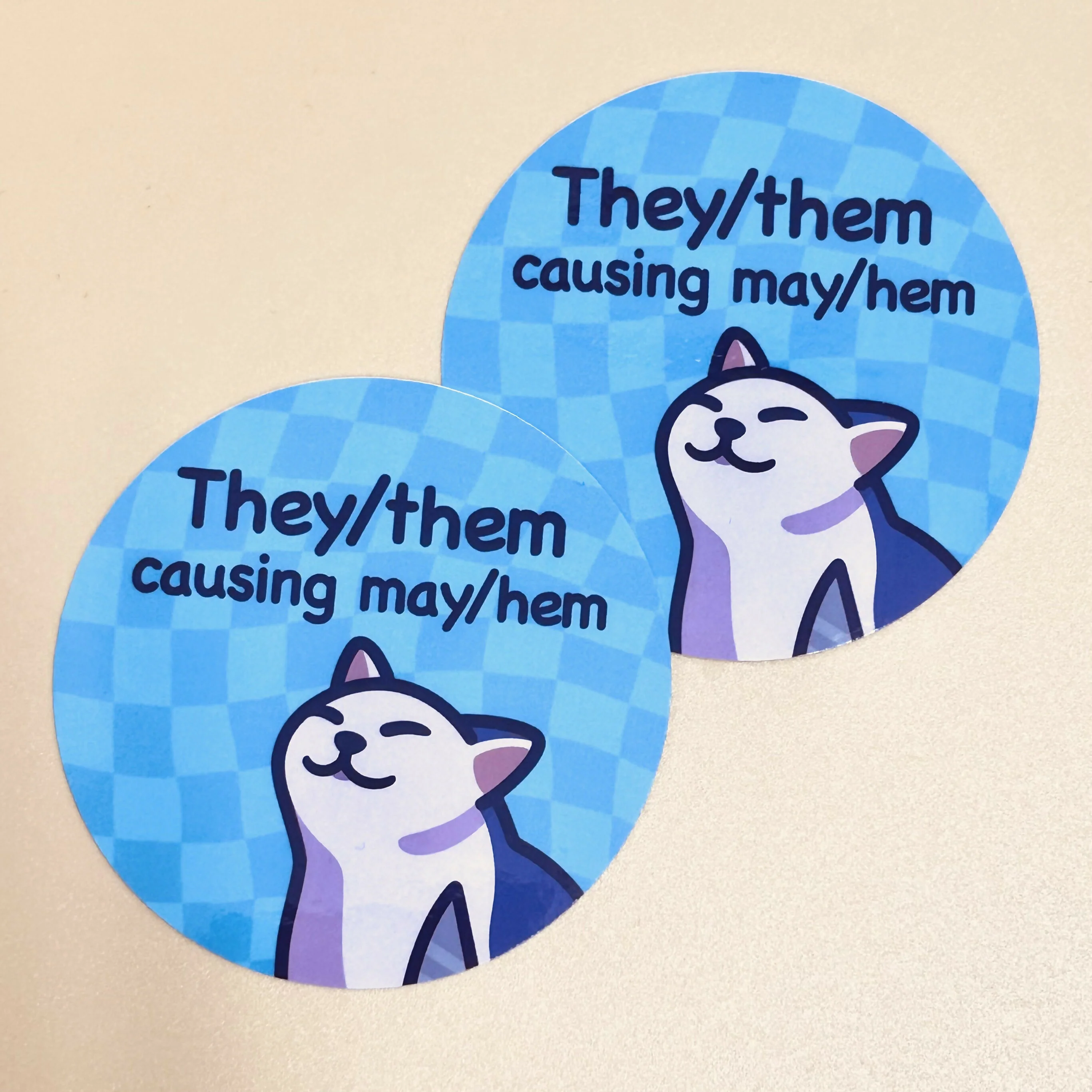 They/Them Sticker - Image 2