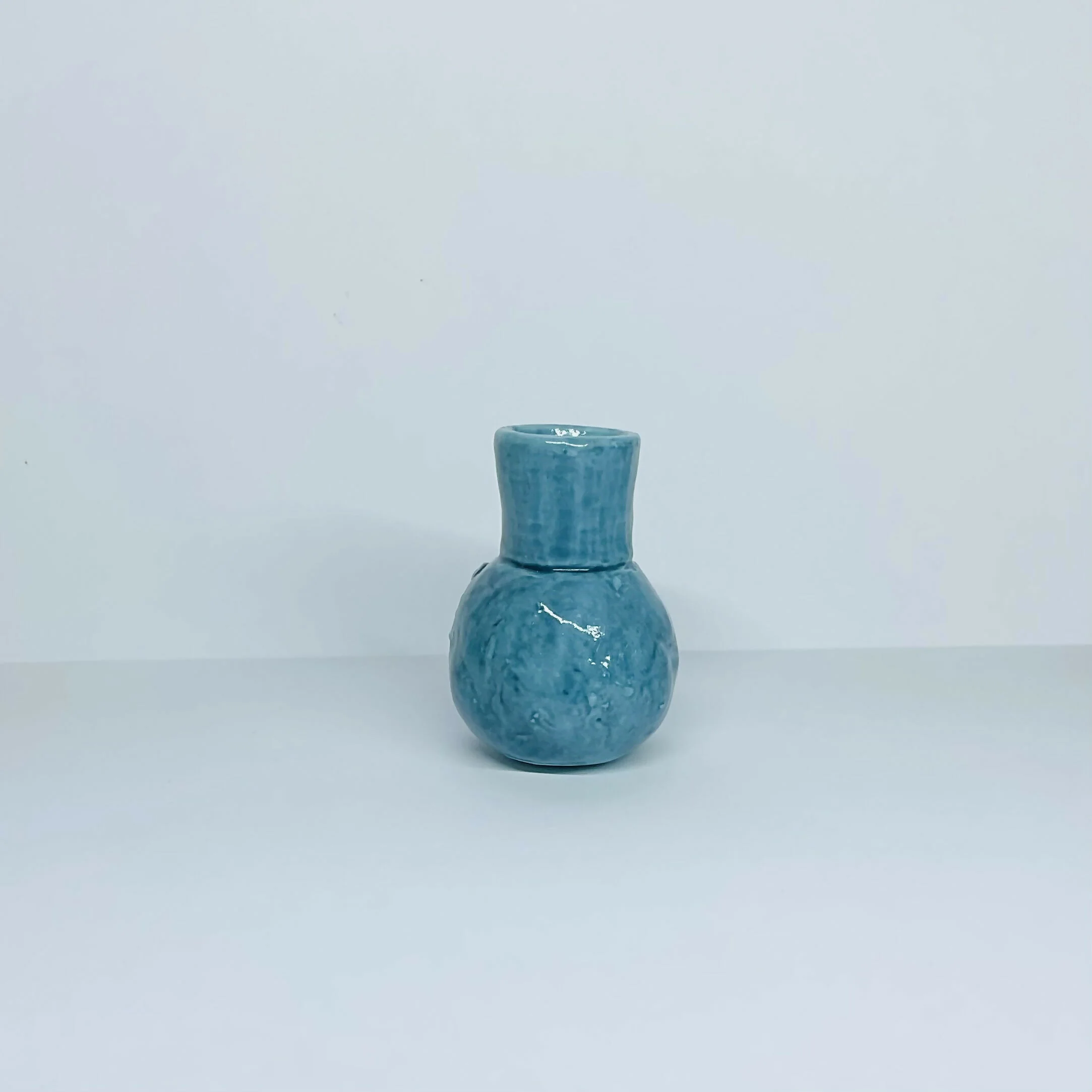 Tiny Blue Vase - Image 2