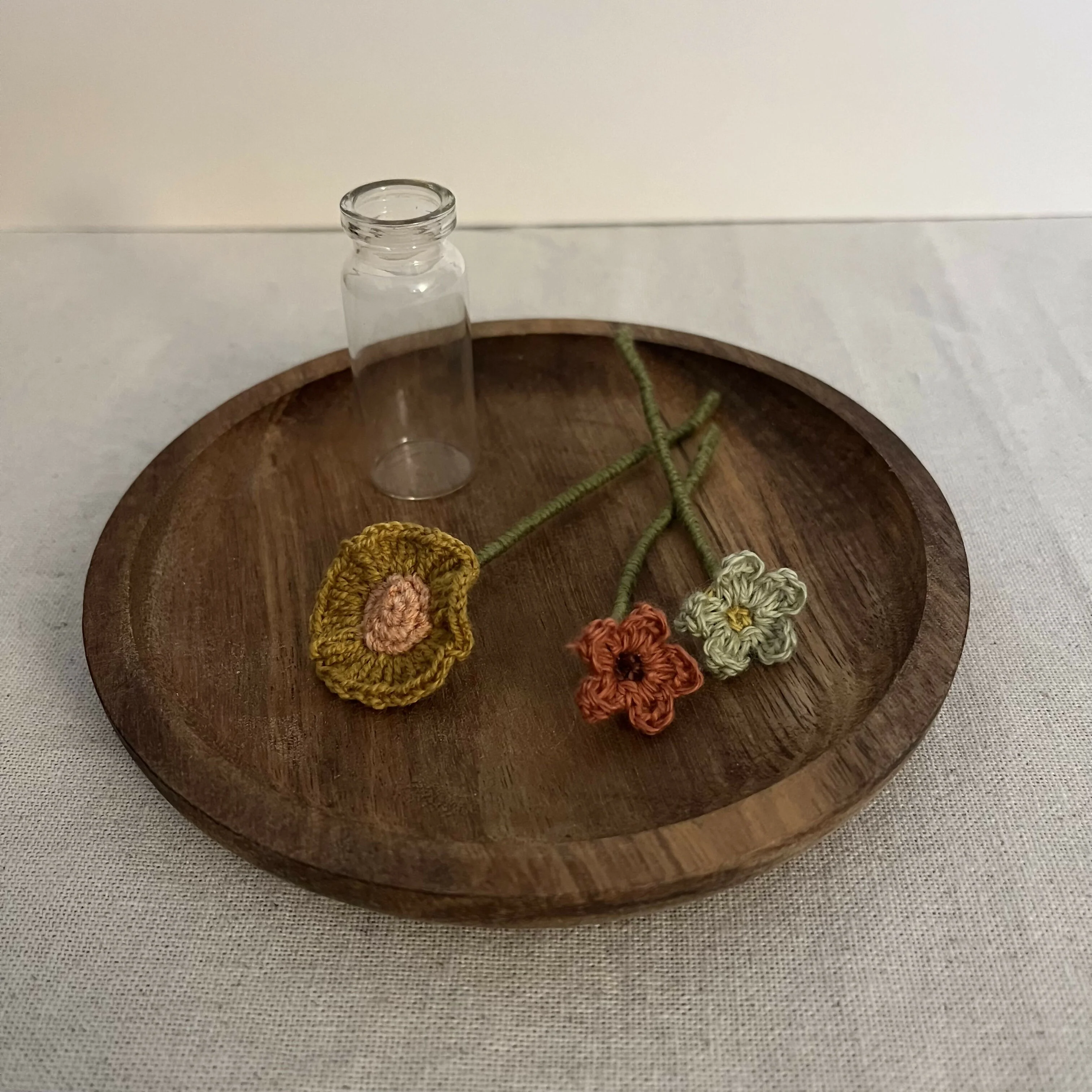 Tiny Crochet Flowers