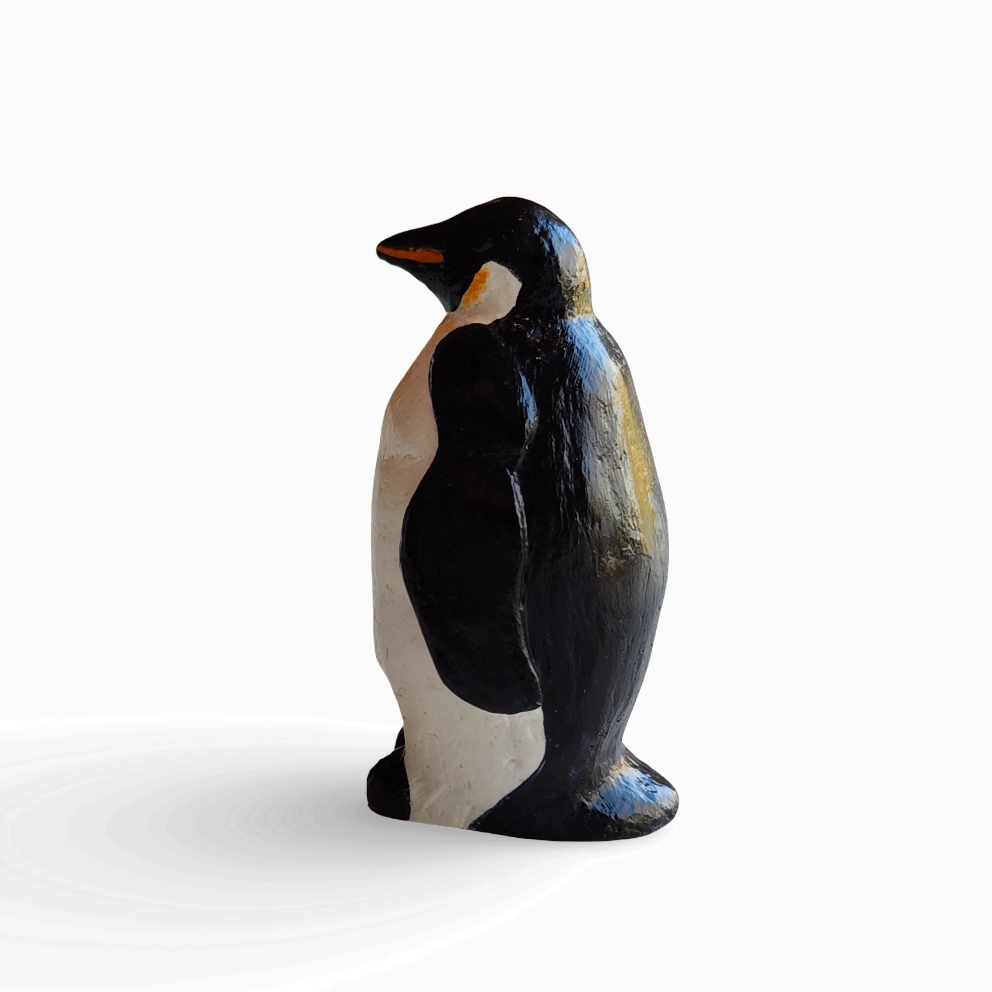 Tiny Penguin / Hand-painted Reproduction of Original Sculpture / Figurine - Image 3