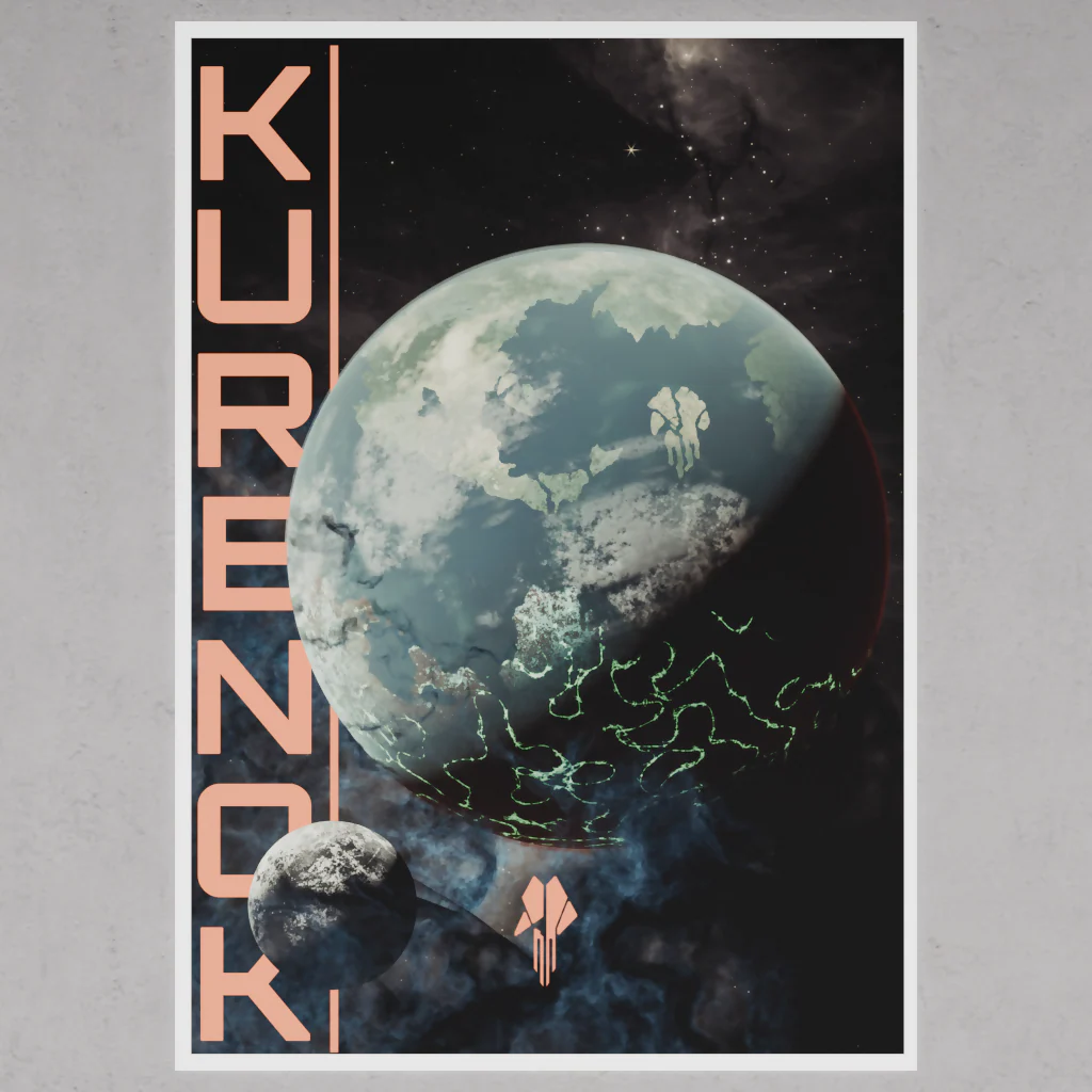 Titled Kurenok Print
