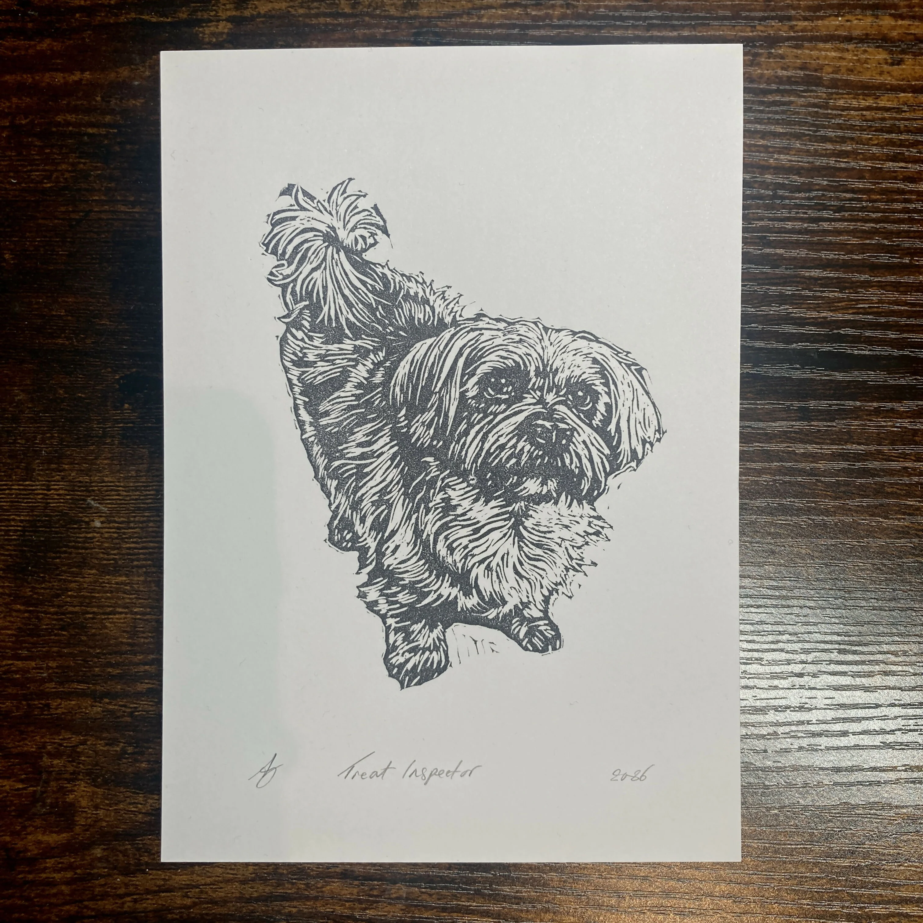 Treat Inspector - 5x7