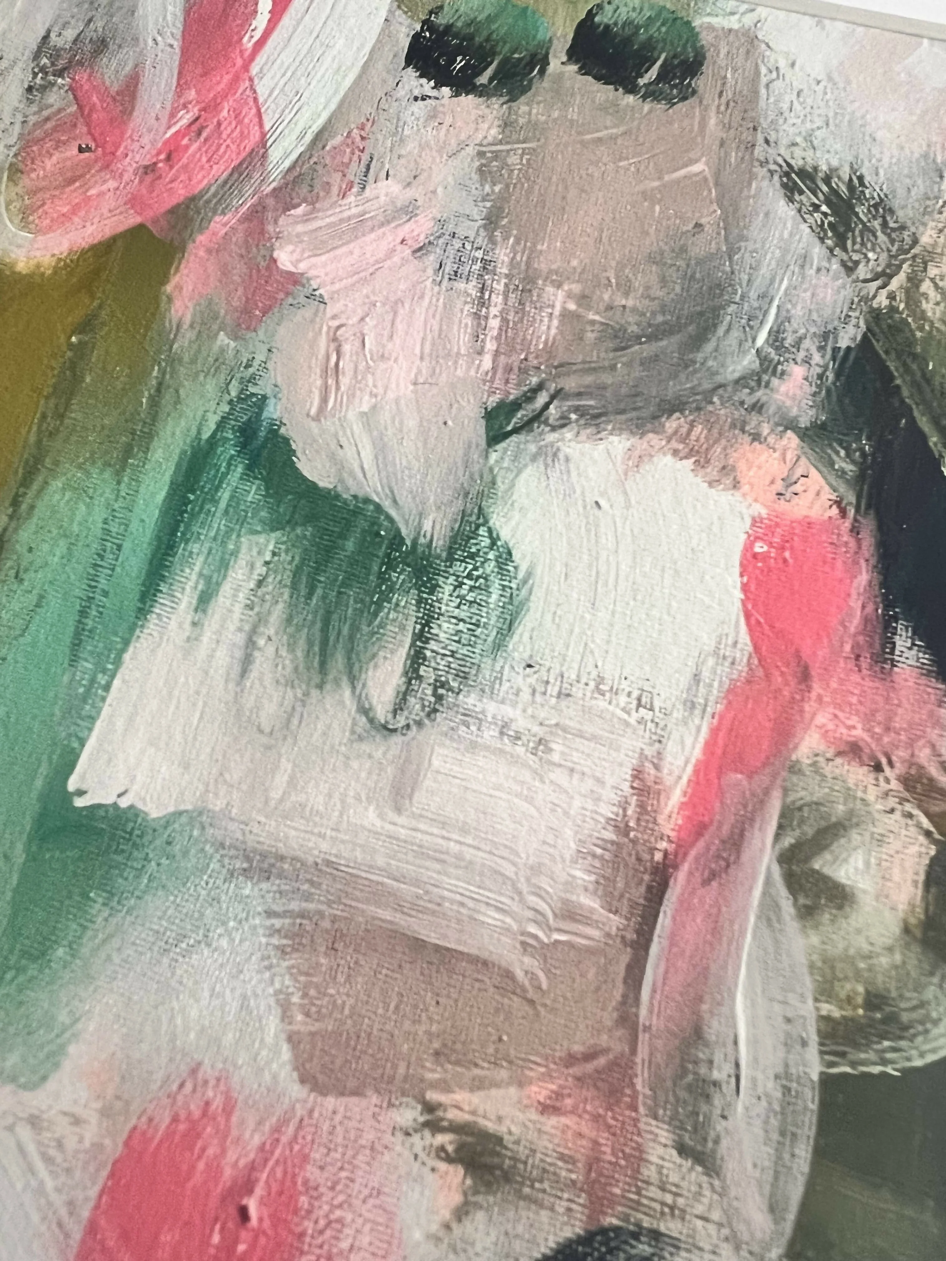 Trust The Bloom Colourful Abstract Giclee Print - Image 4